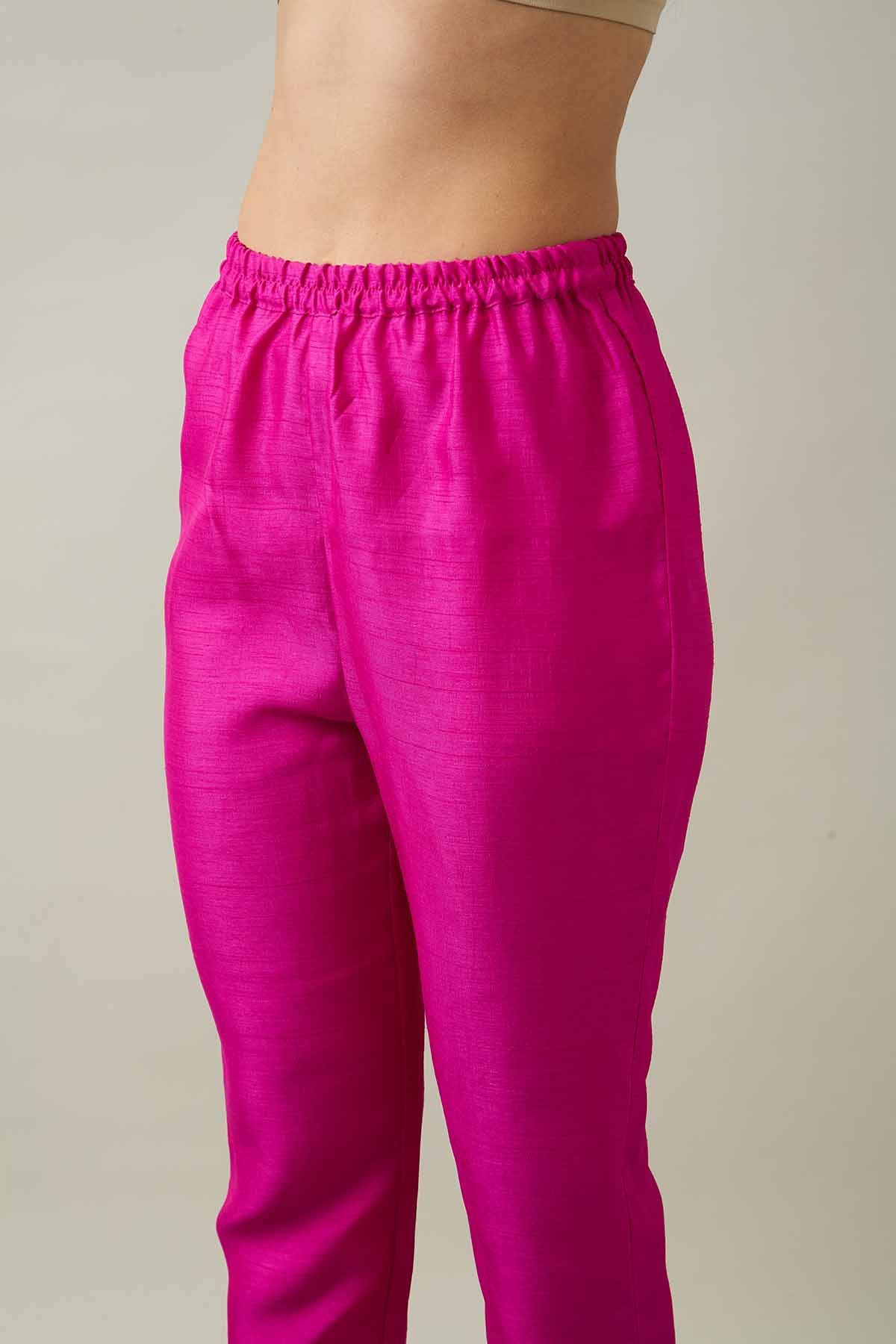 Royal Blue Silk Kurta & Pants