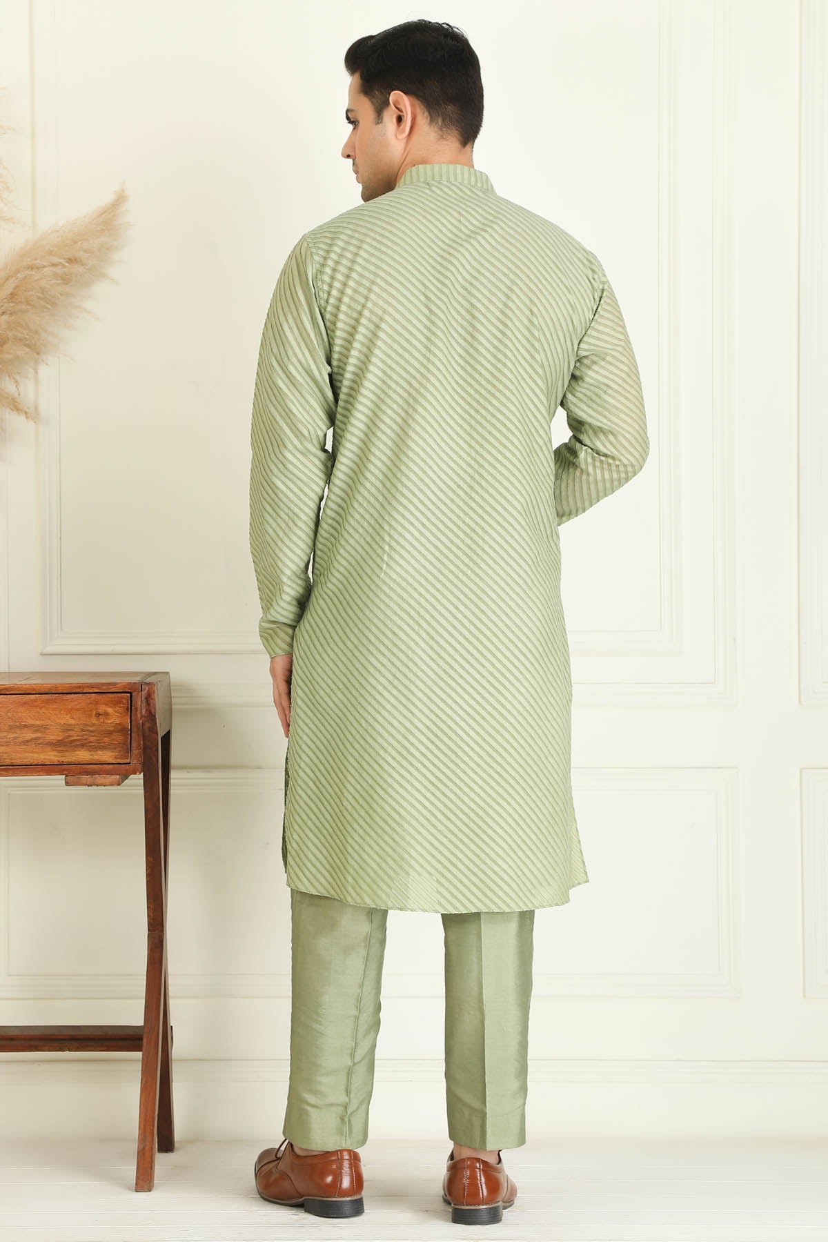 Sage Green Jacket Set