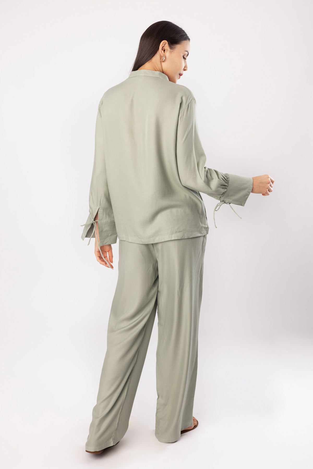Sage Green Top & Pant Set