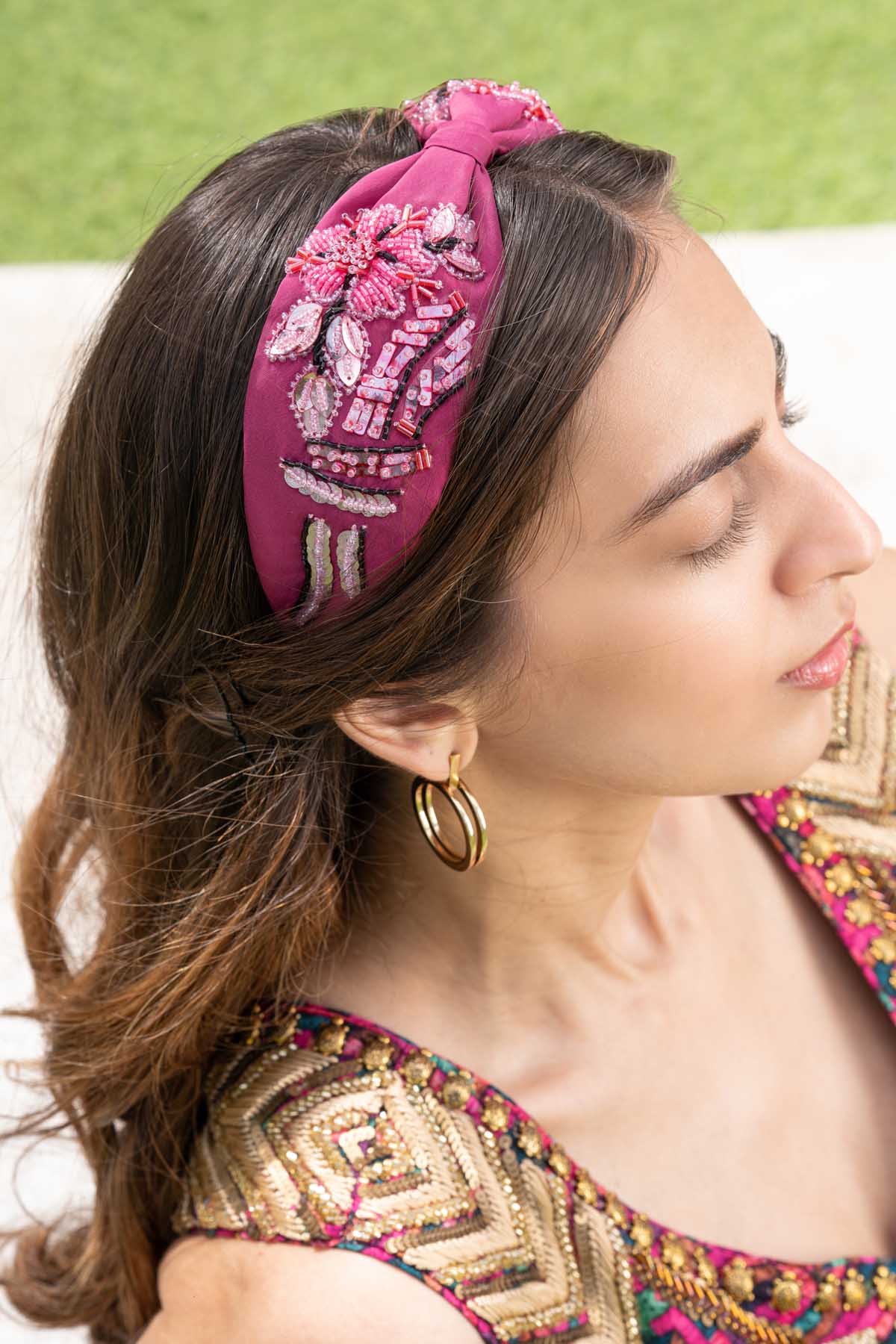 Sequins Adorned Headband