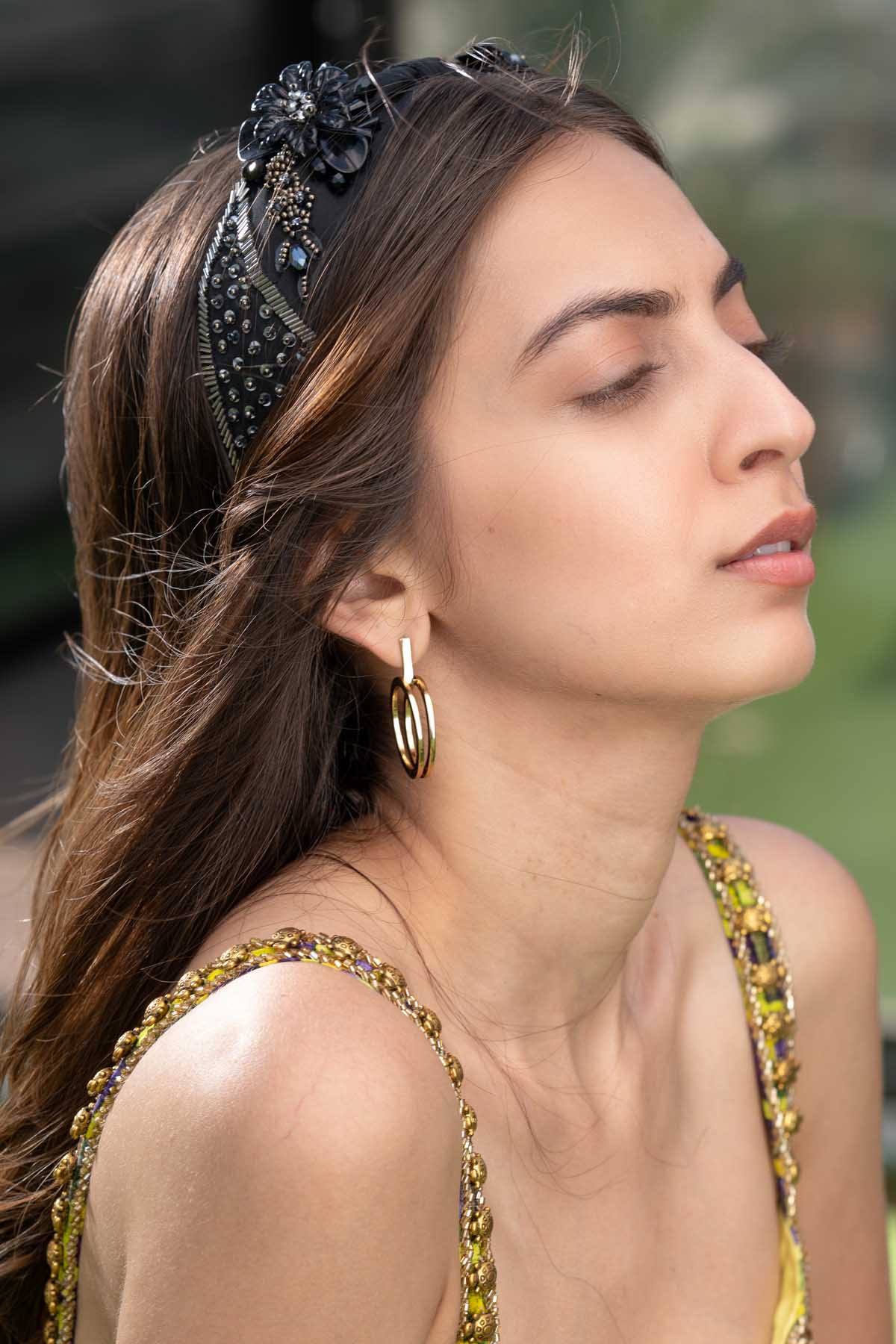 Sequins Embellished Headband