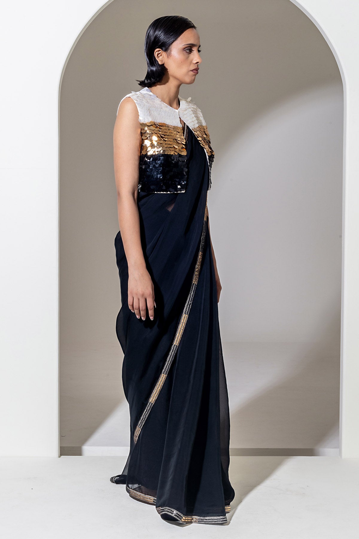 Sequins Embroidered Jacket