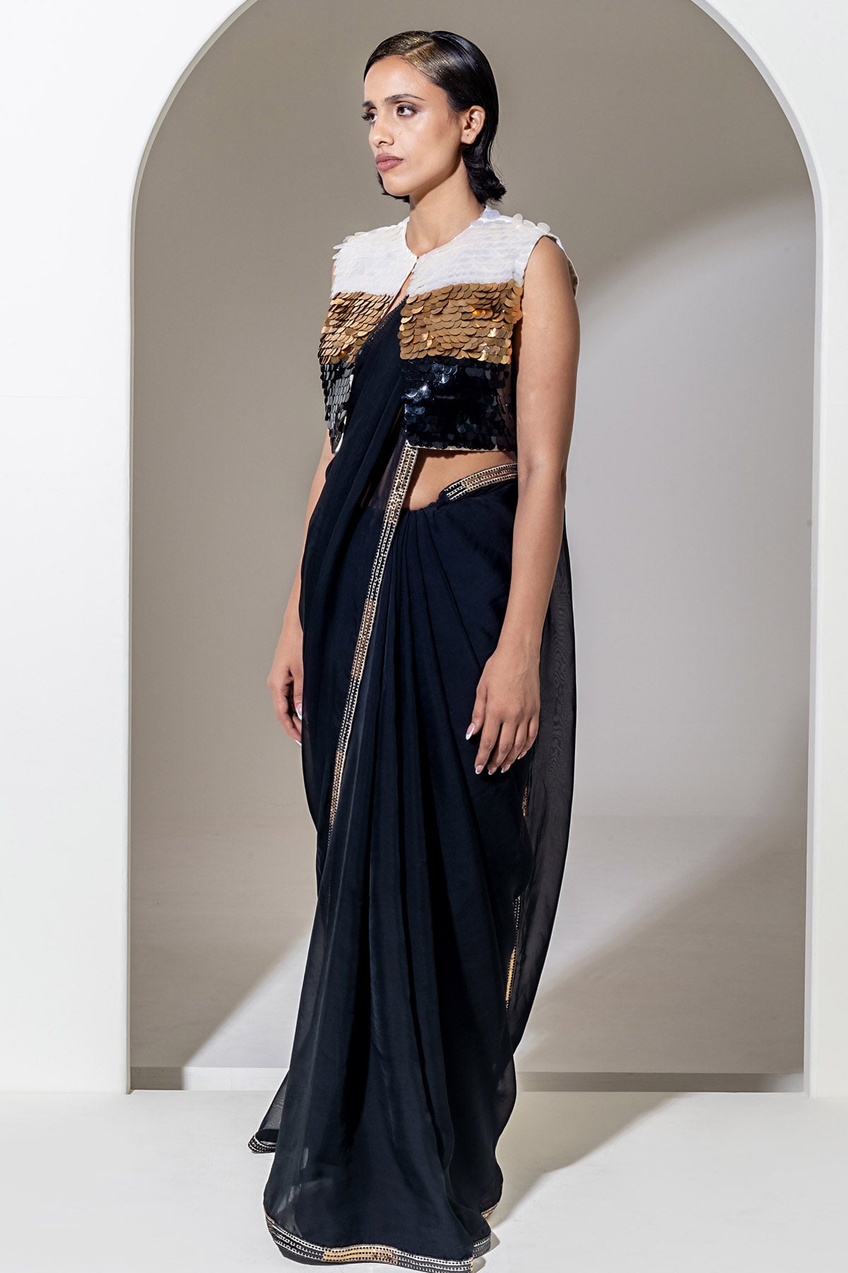 Sequins Embroidered Jacket