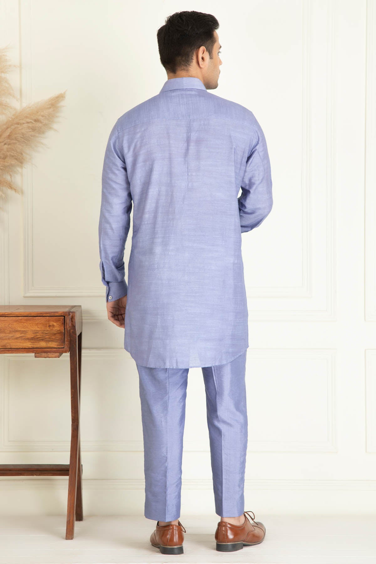 Sequins Embroidered Jacket Set