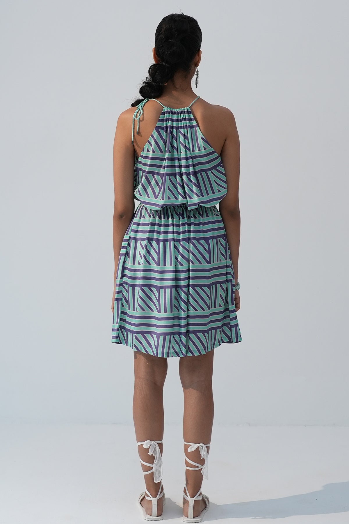 Sequins Multicolor Mini Dress