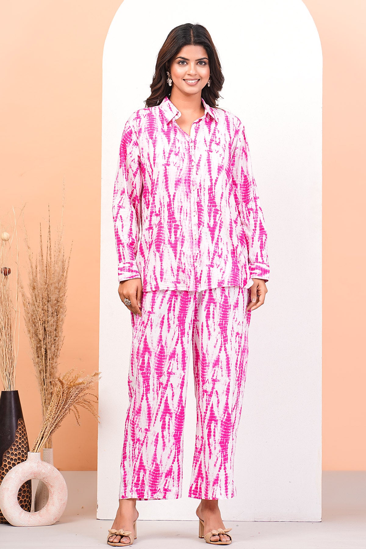 Shibori Printed Shirt & Pants