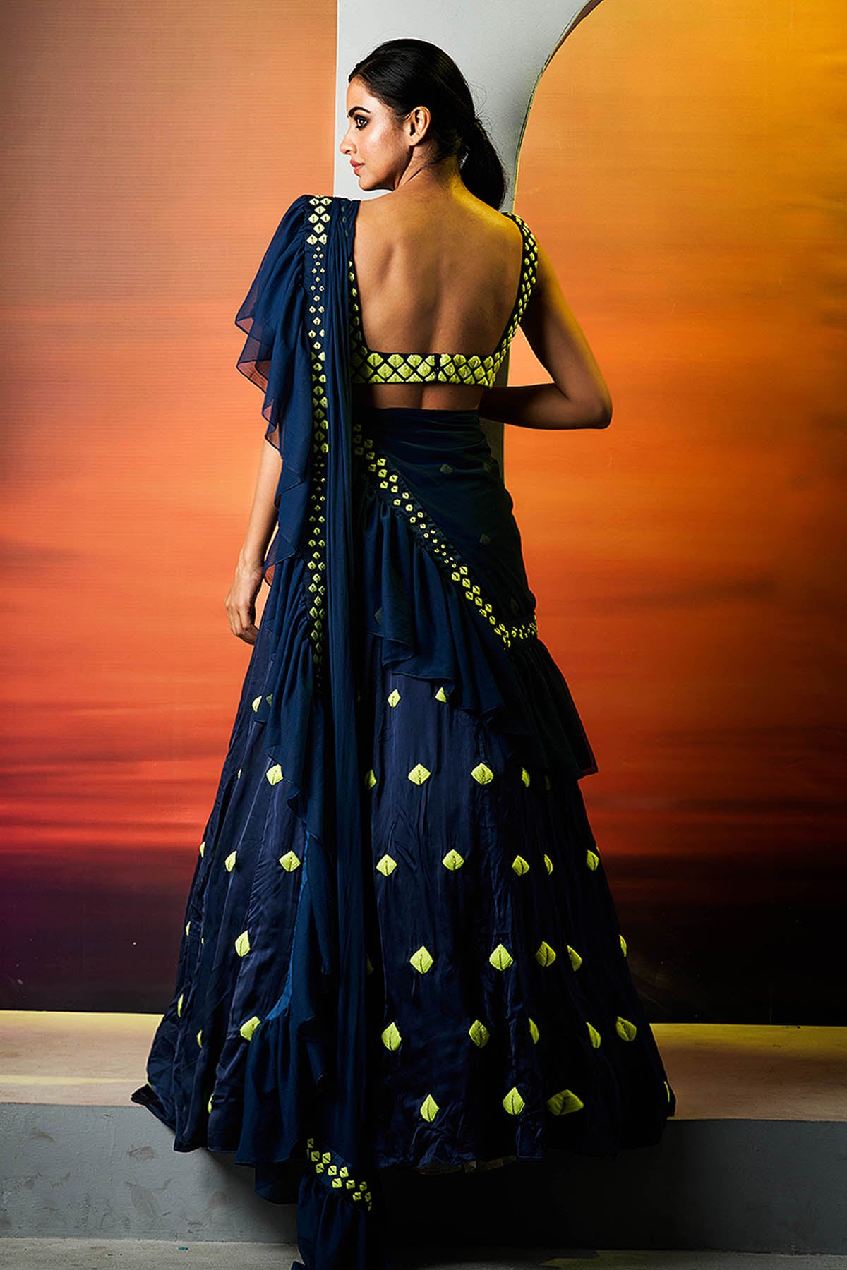 Cutdana Embroidered Lehenga Set