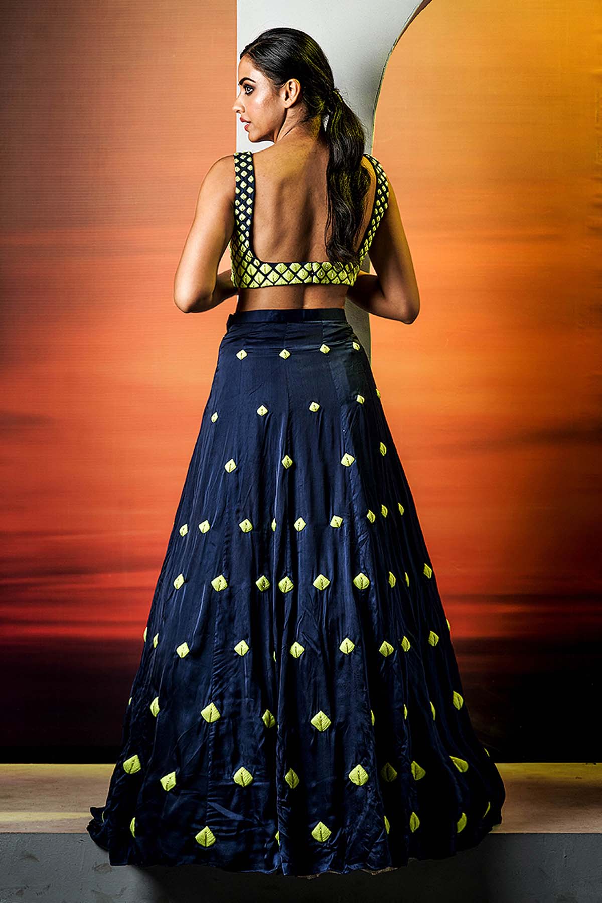 Cutdana Embroidered Lehenga Set