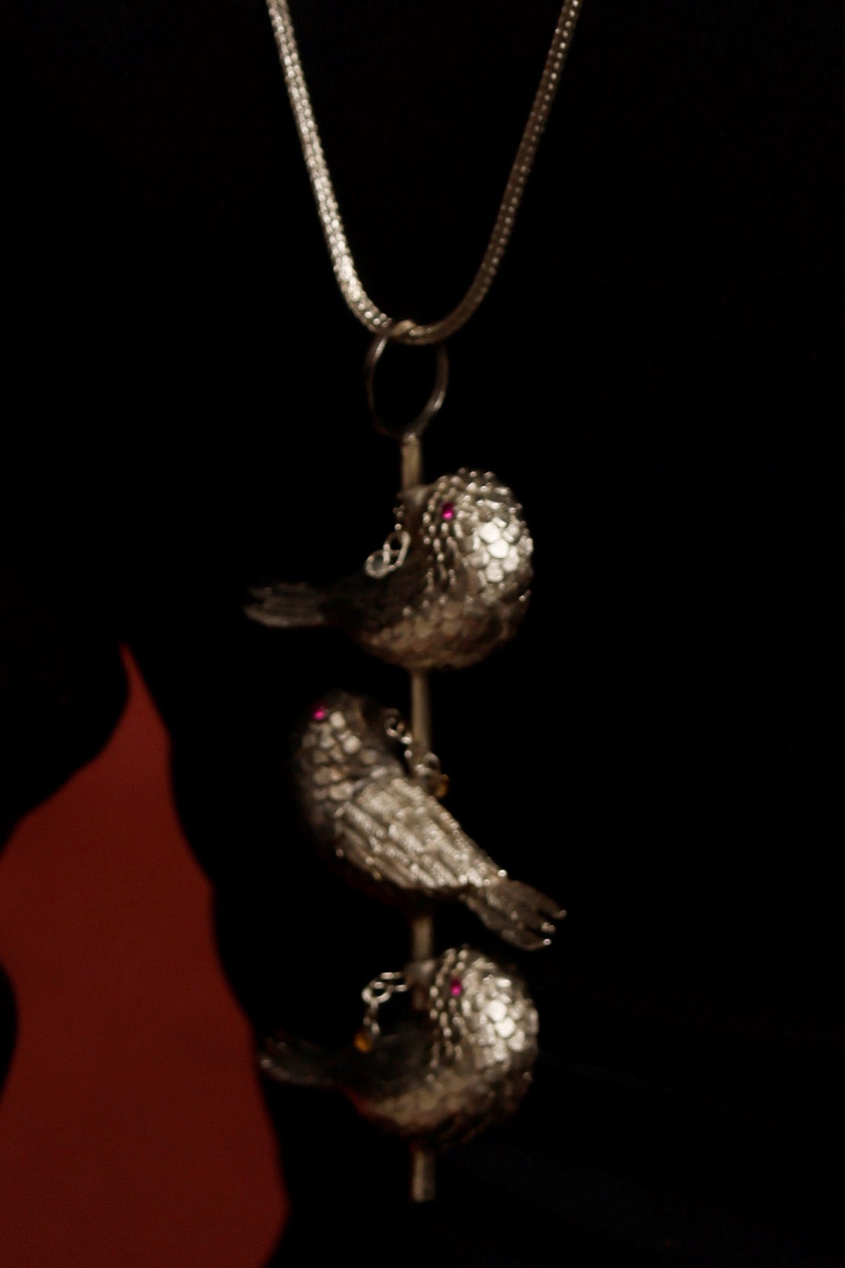 Silver Birdy Pendant