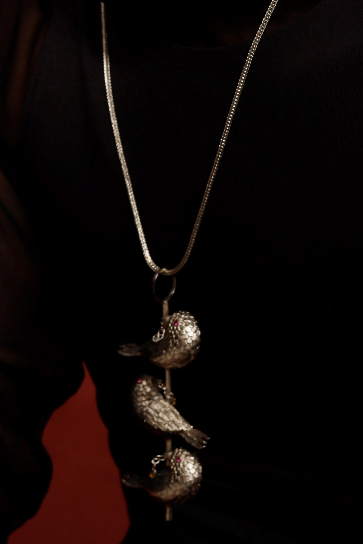 Silver Birdy Pendant