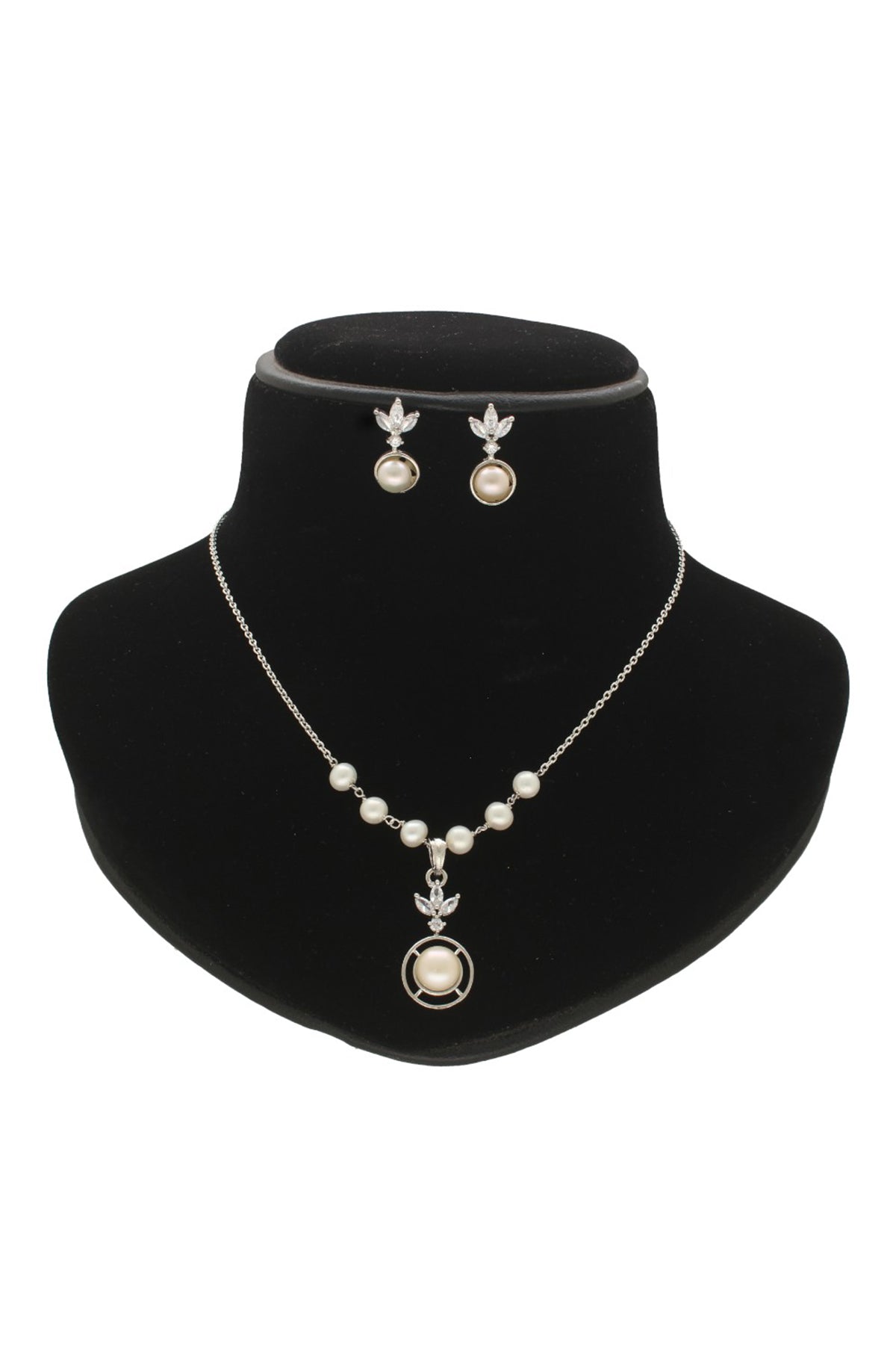 Silver Button Shaped Jewellery