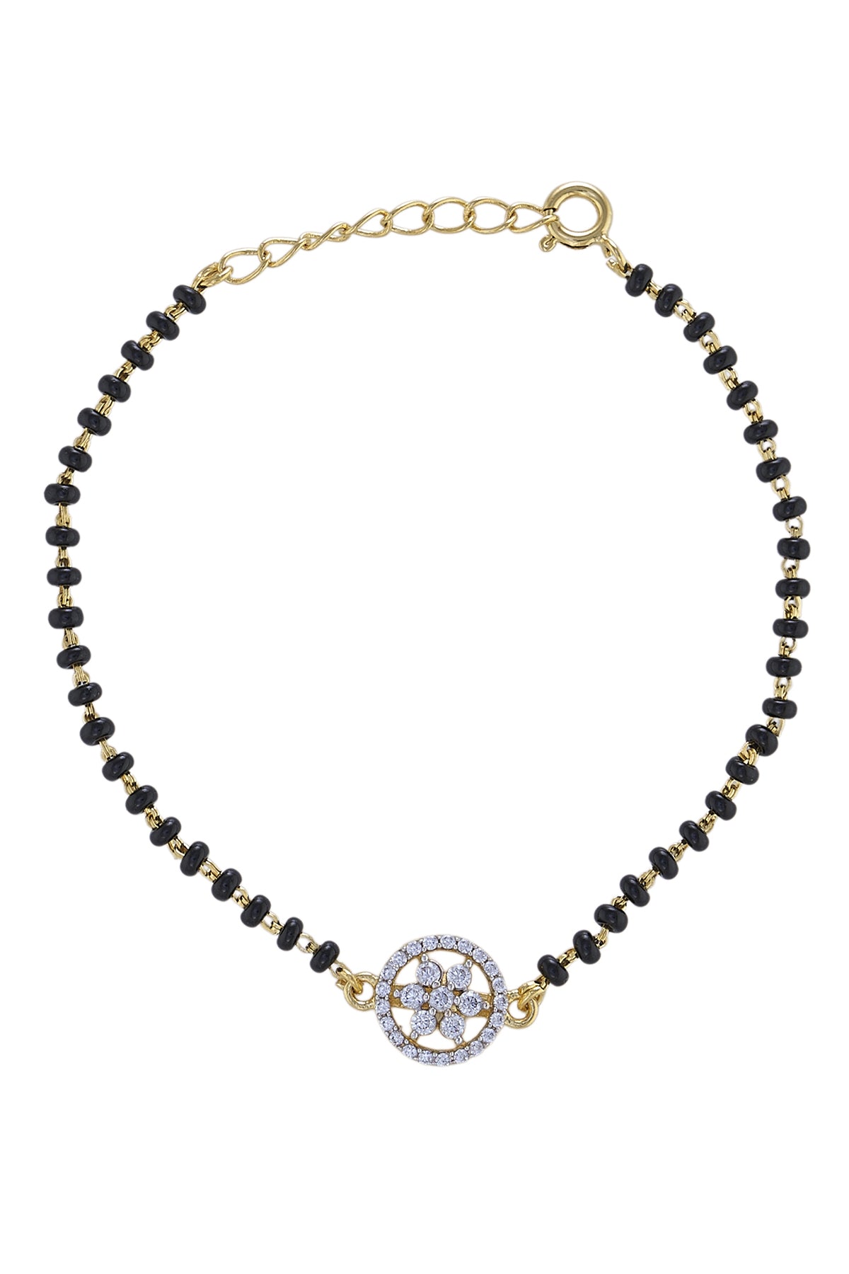 Silver Chakra Hand Mangalsutra