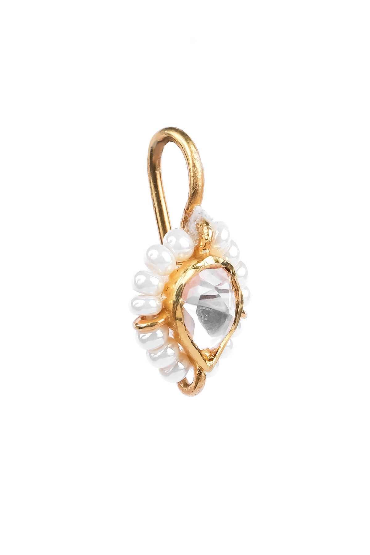 Silver Embellished Zinia Nath