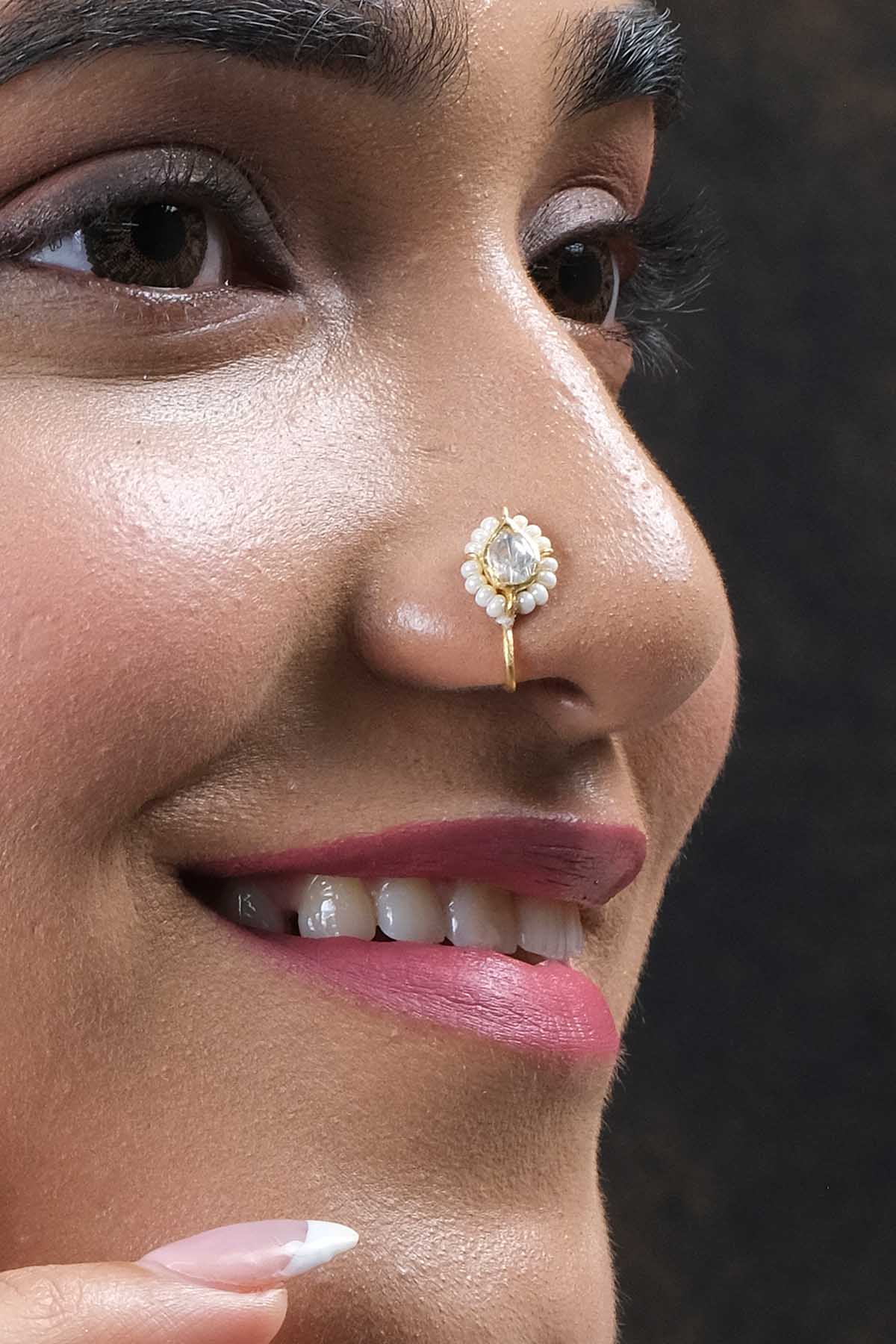 Silver Embellished Zinia Nath