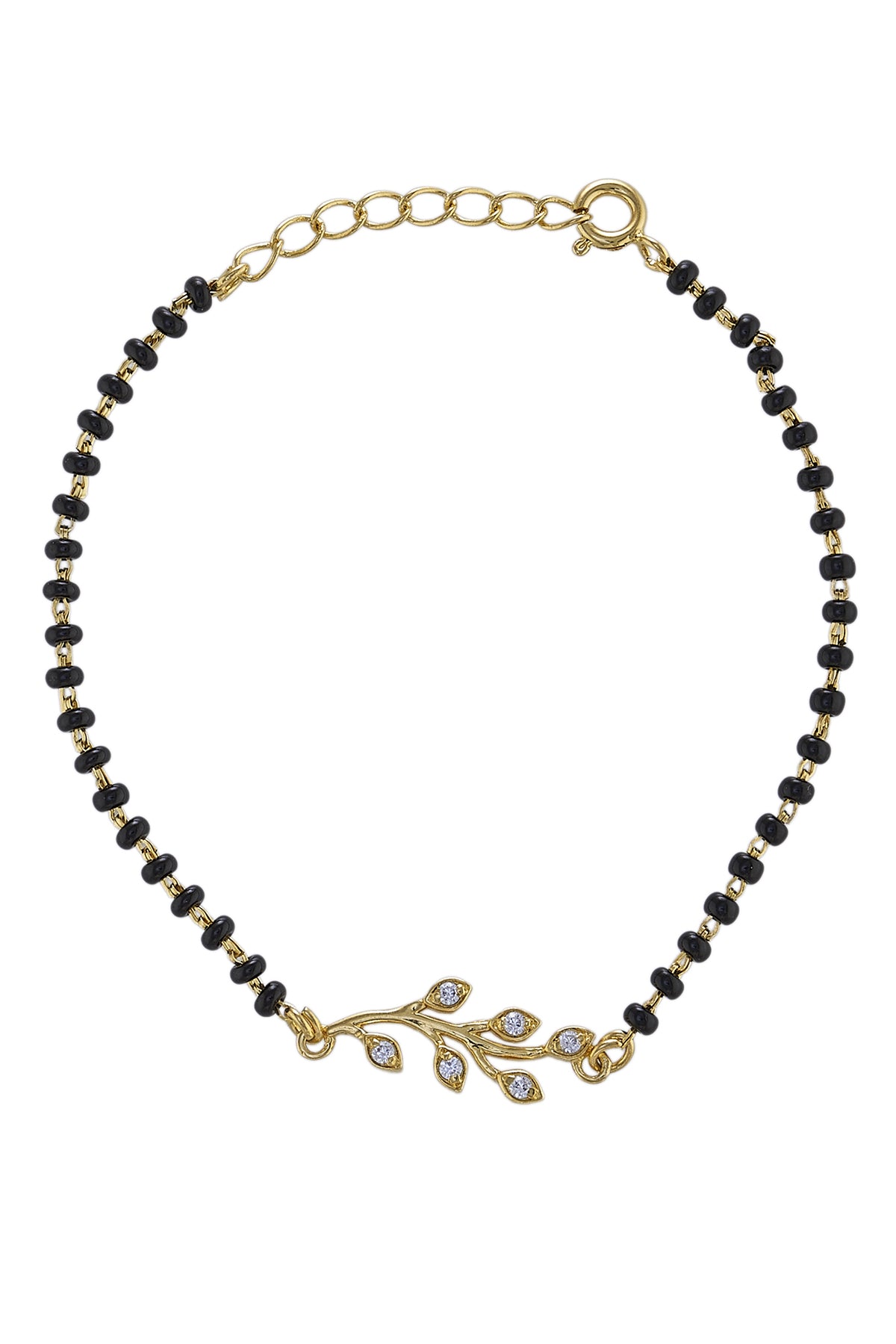 Silver Kusum Hand Mangalsutra