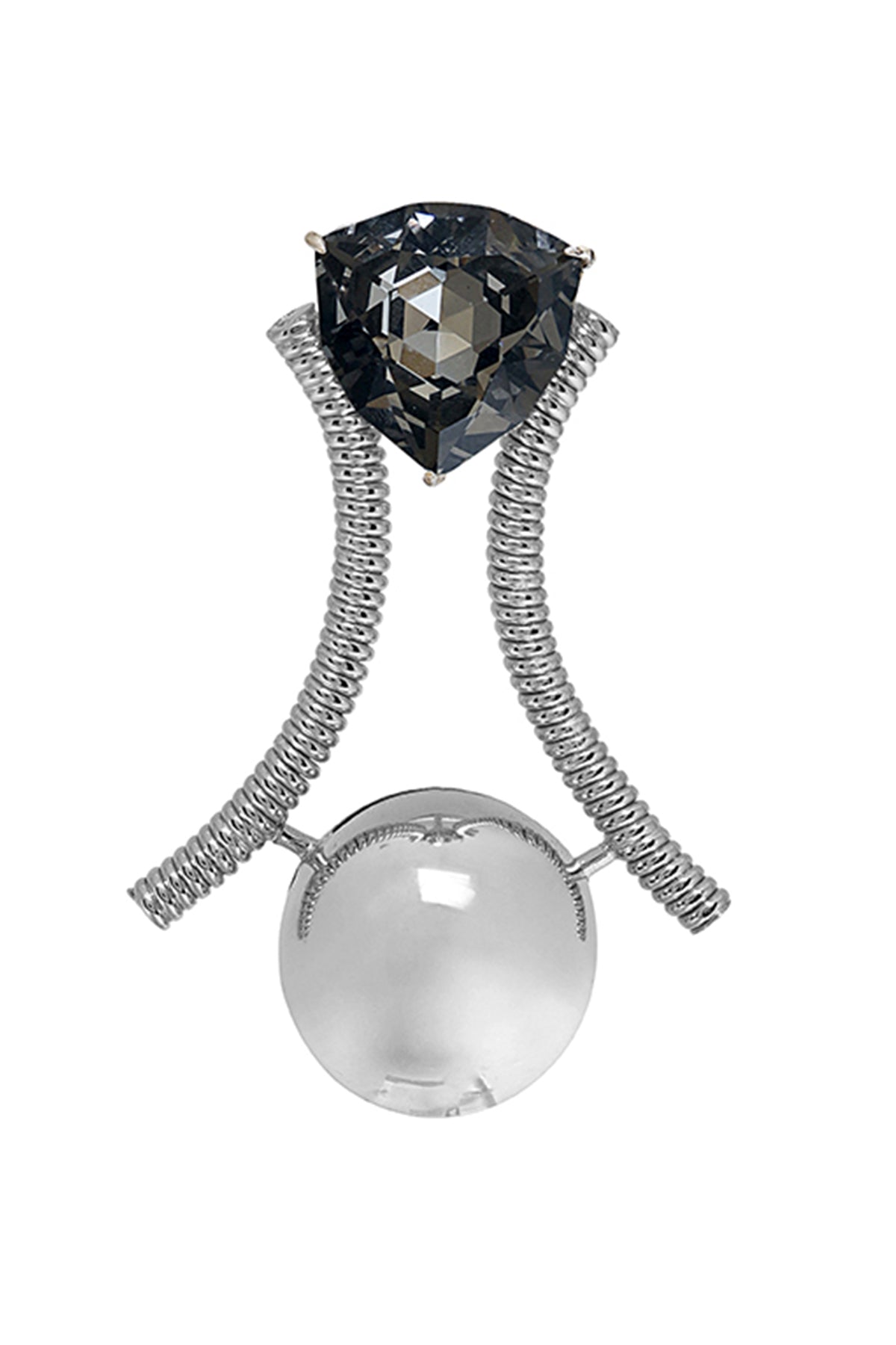 Silver Plated Gemstone Danglers