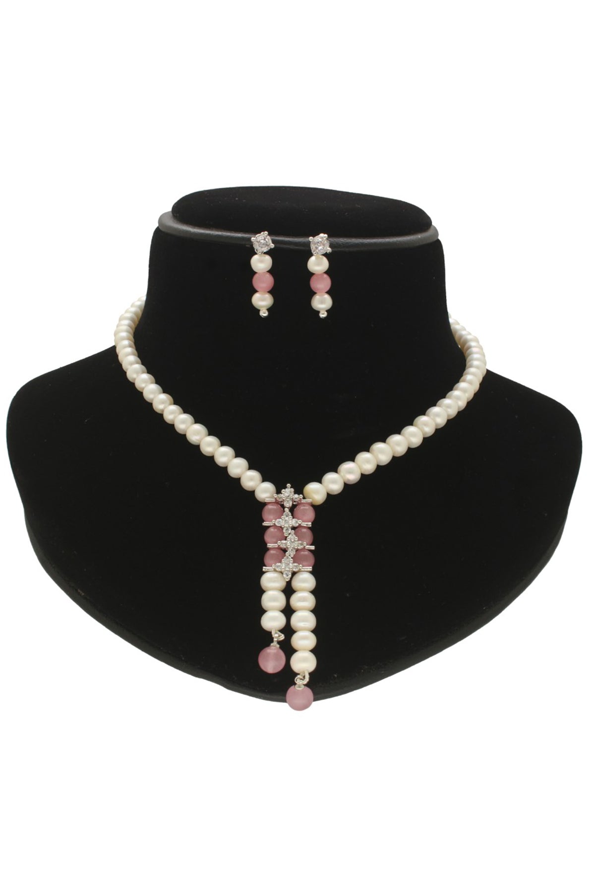 Silver Round Pearl Jewellery