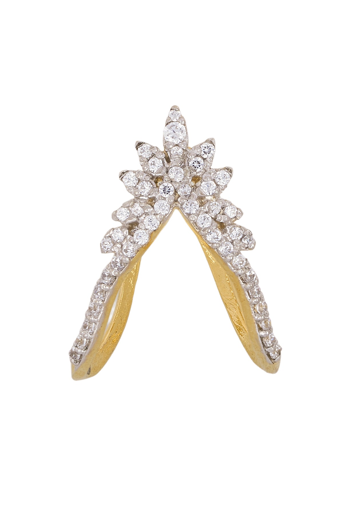 Silver Stone Embellished Ring