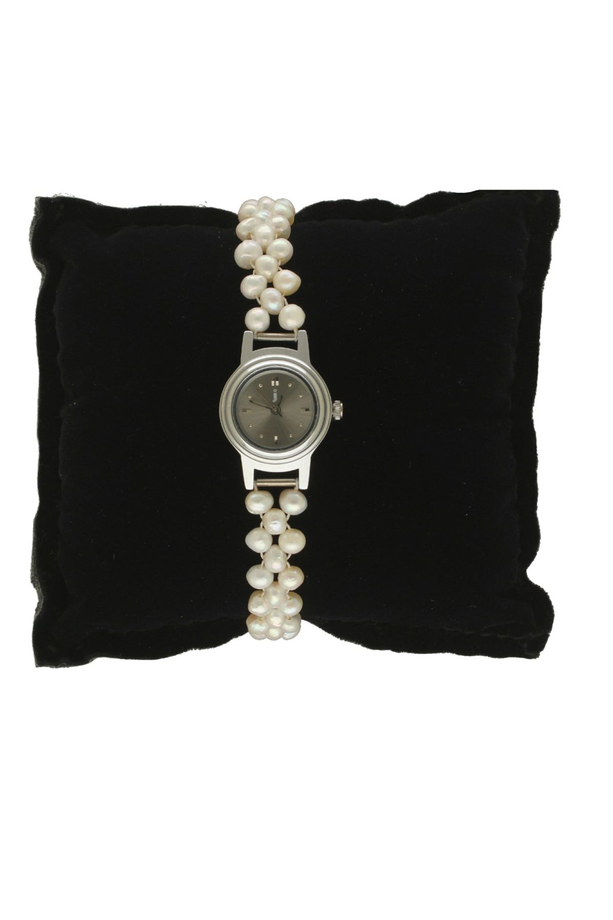 Silver & White One Line Watch