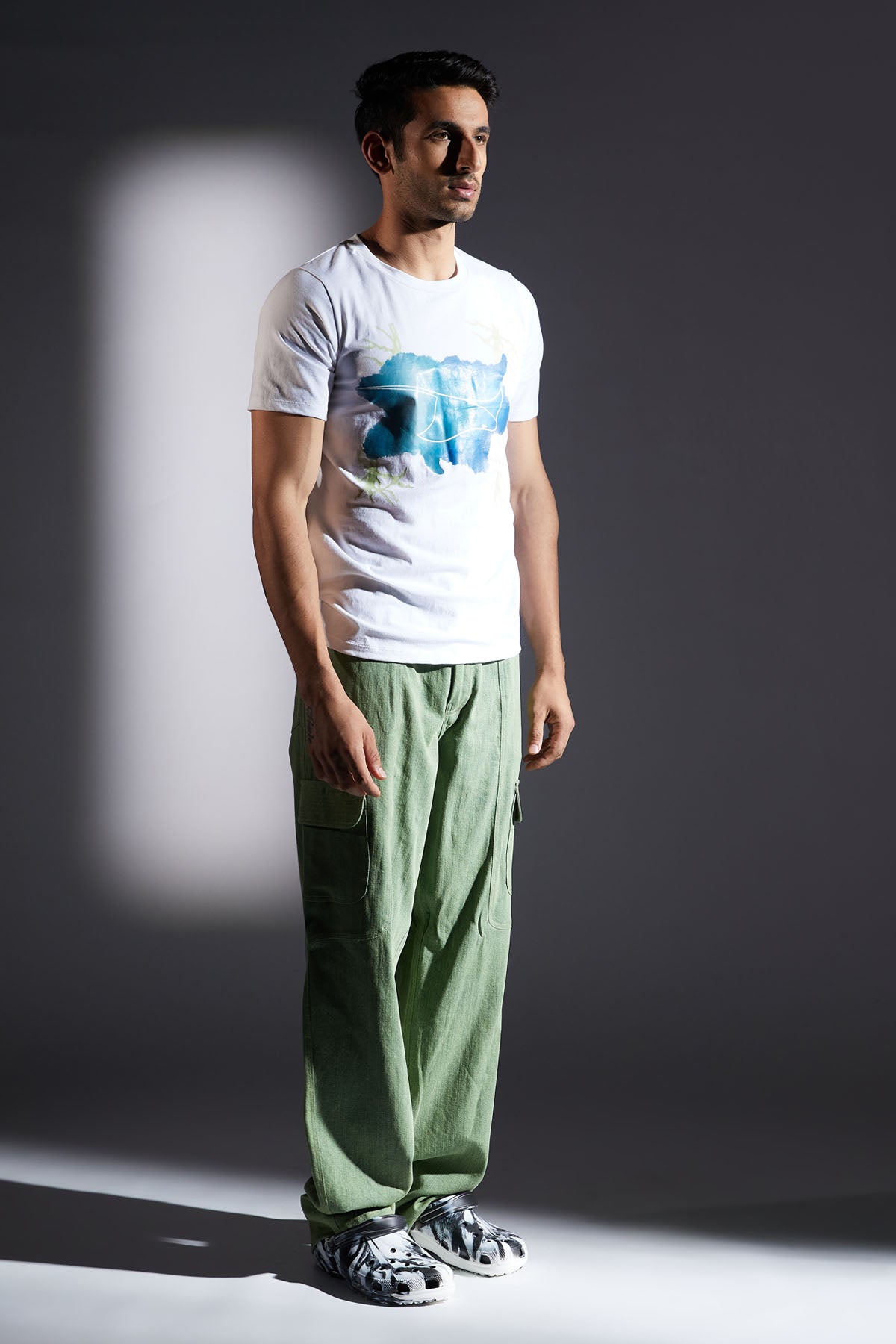 Stingrey Fish Print T-shirt