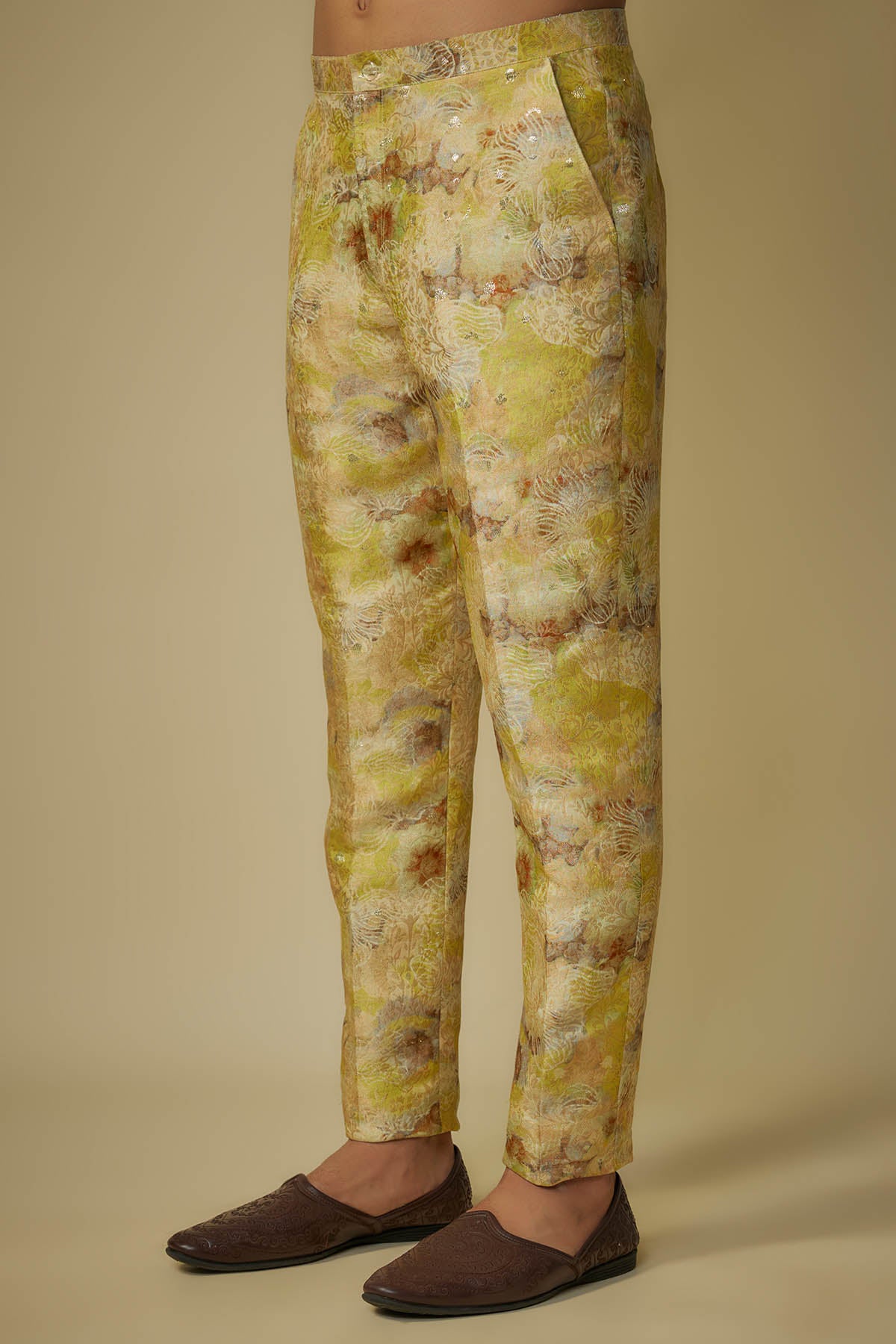 Straight Yellow Kurta & Pants