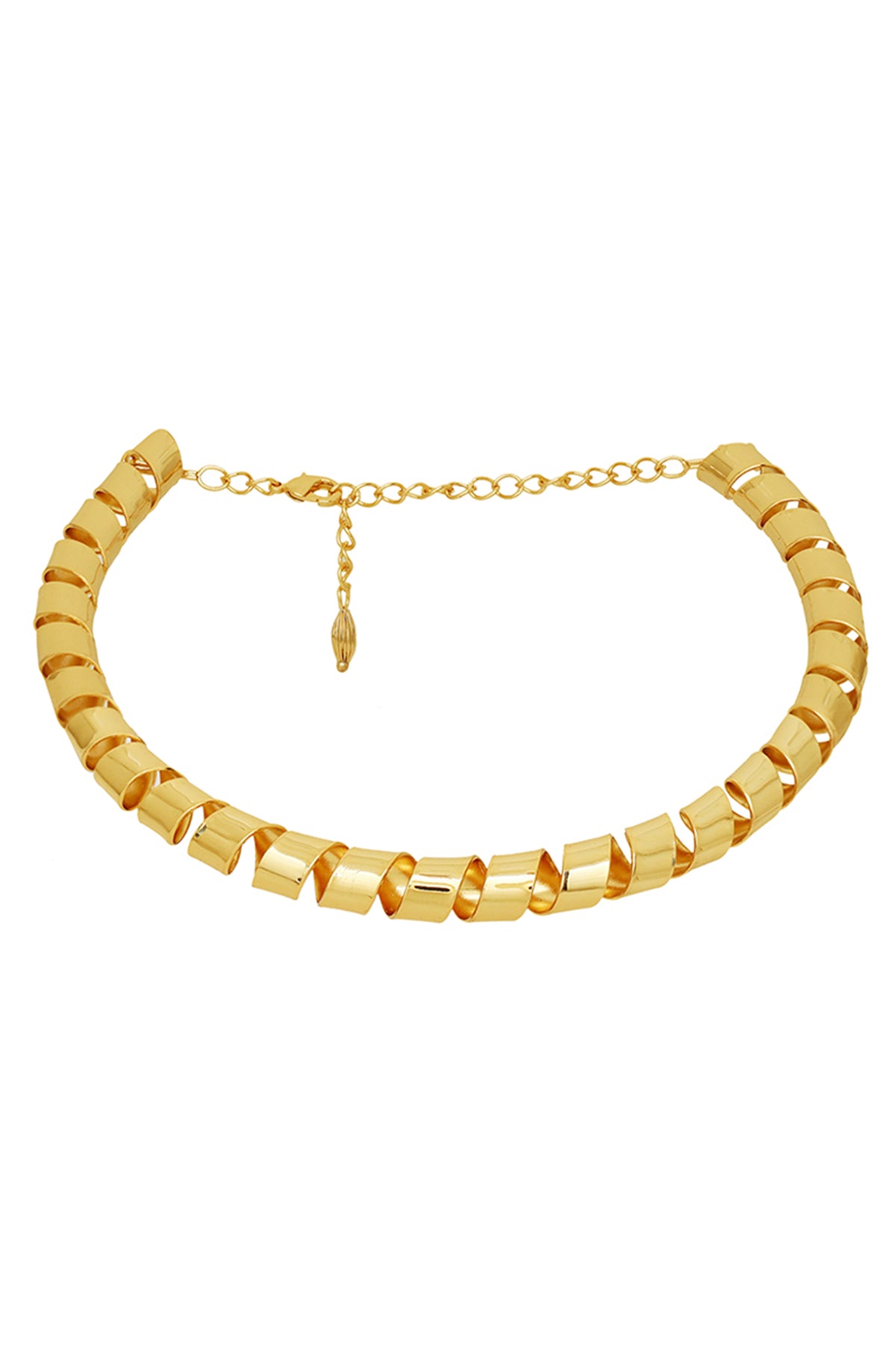 Swarovski Crystal Brass Necklace
