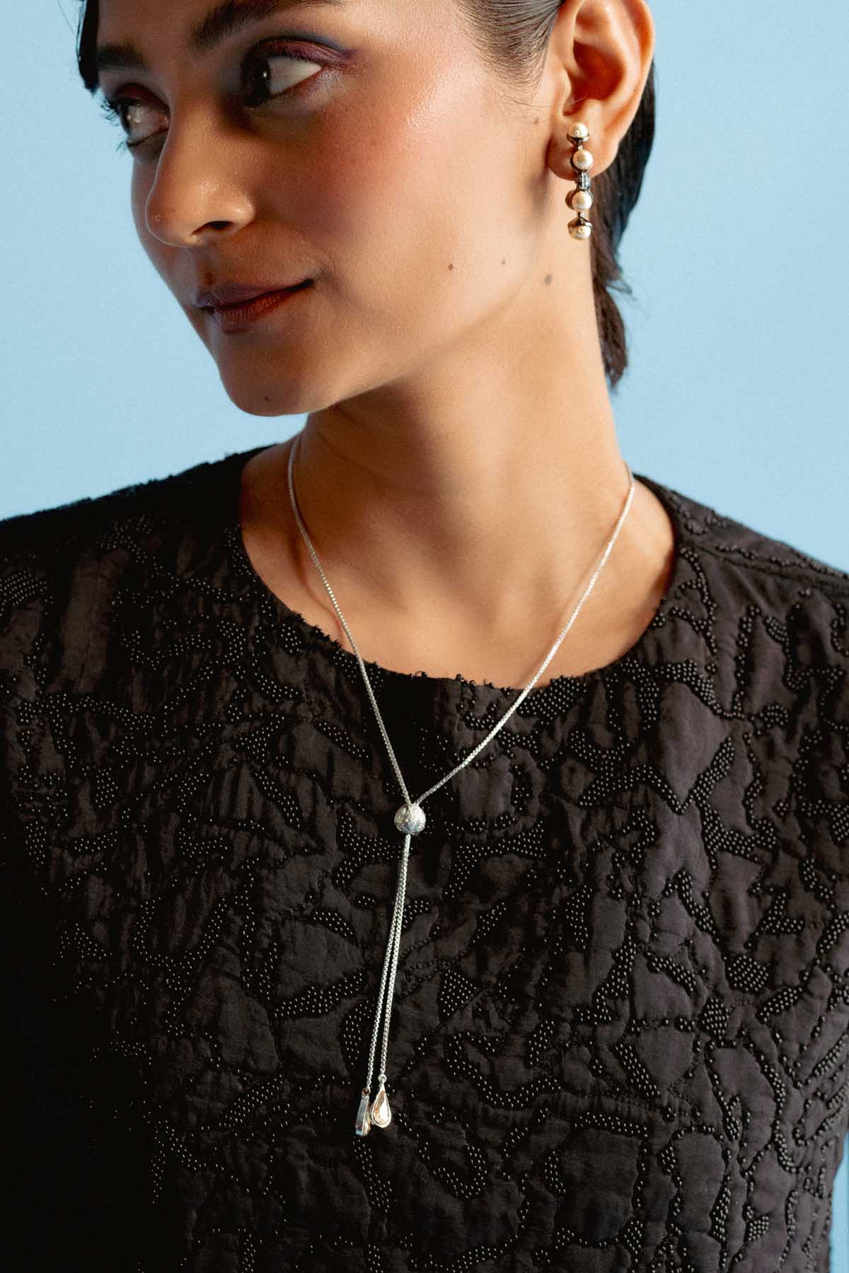 Buy Swarovski Crystal Necklace For Women Online at ScrollnShops