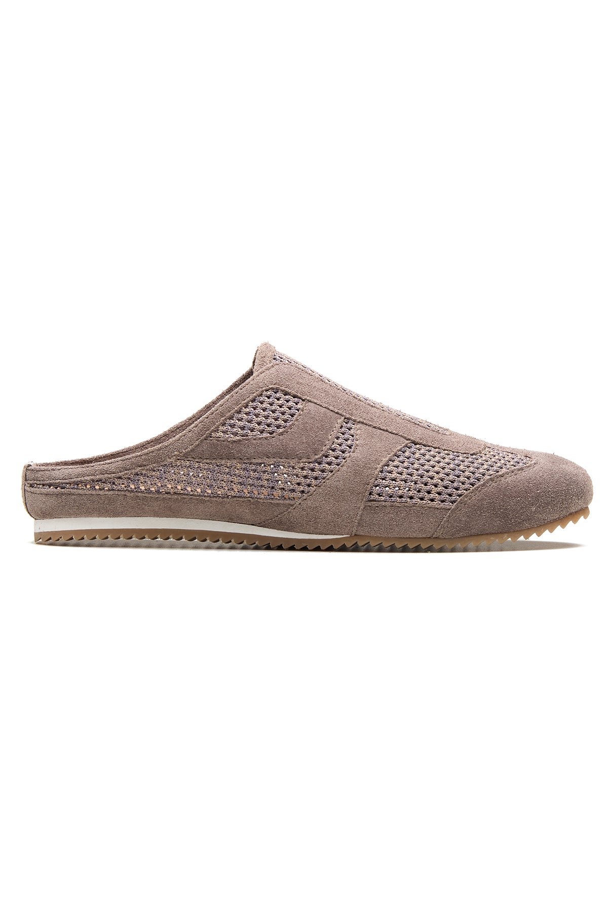 Taupe Contrast Sole Sneakers