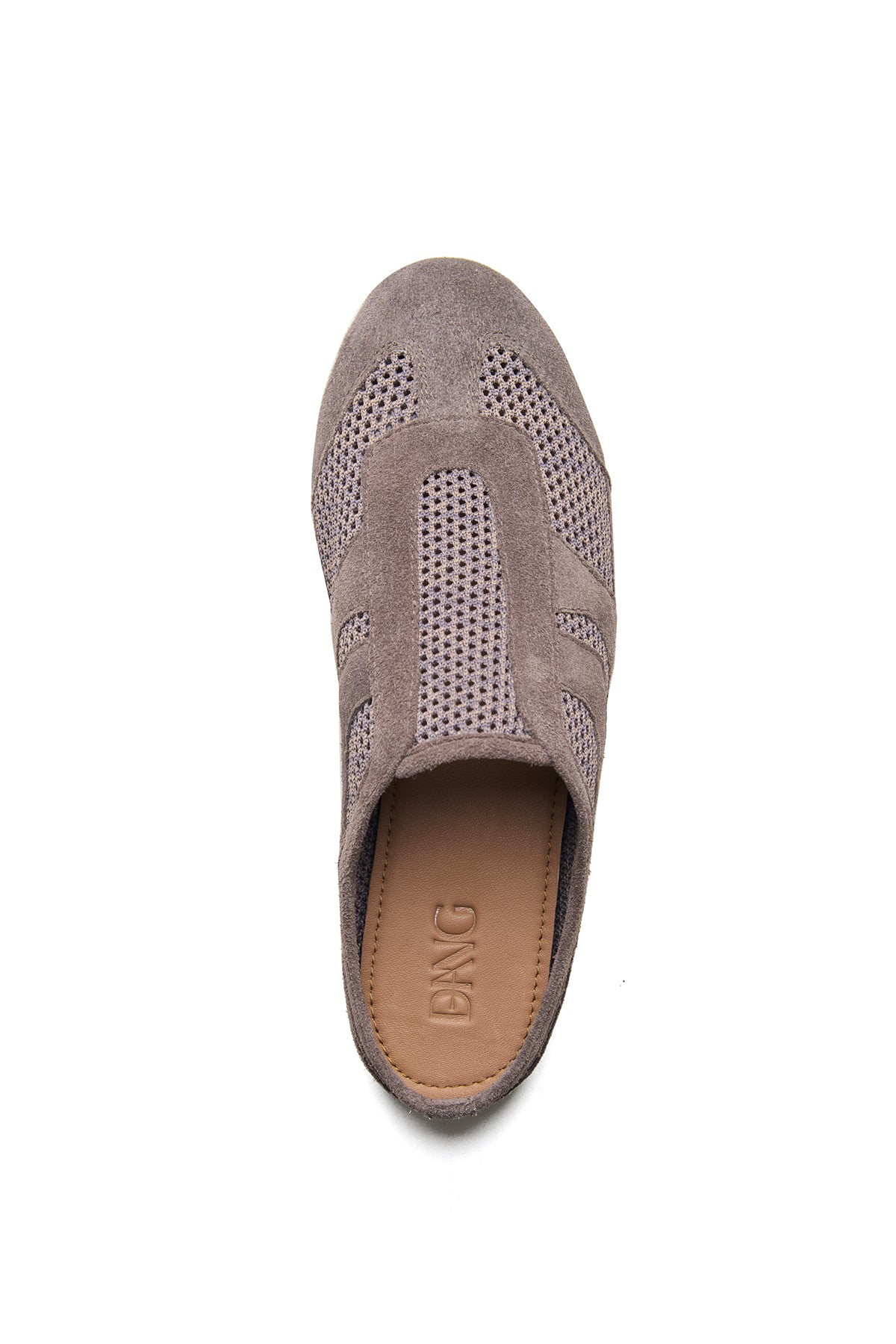 Taupe Contrast Sole Sneakers