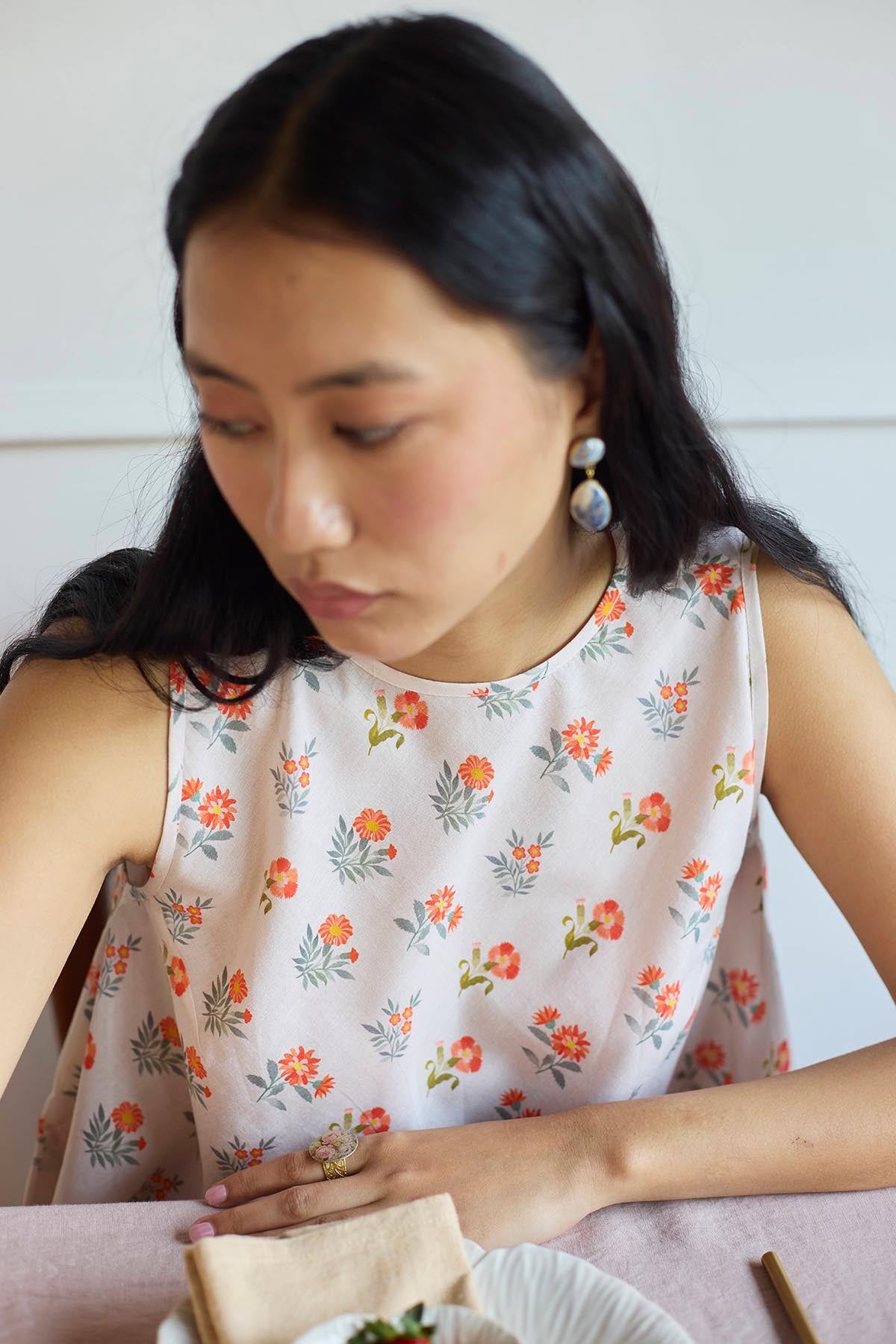 Taupe Sleeveless Top & Pants