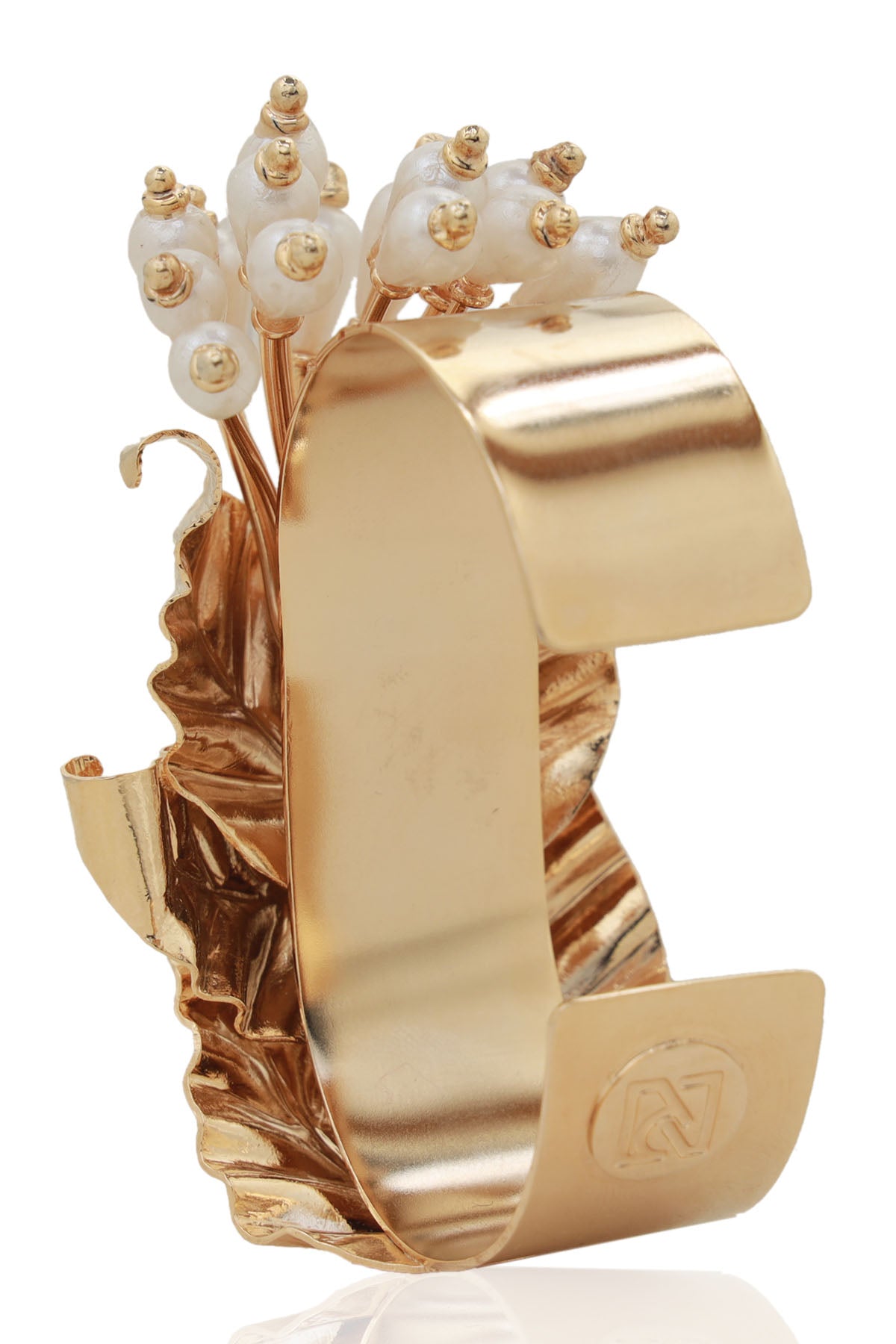 Tear Drop Pearls Handcuff