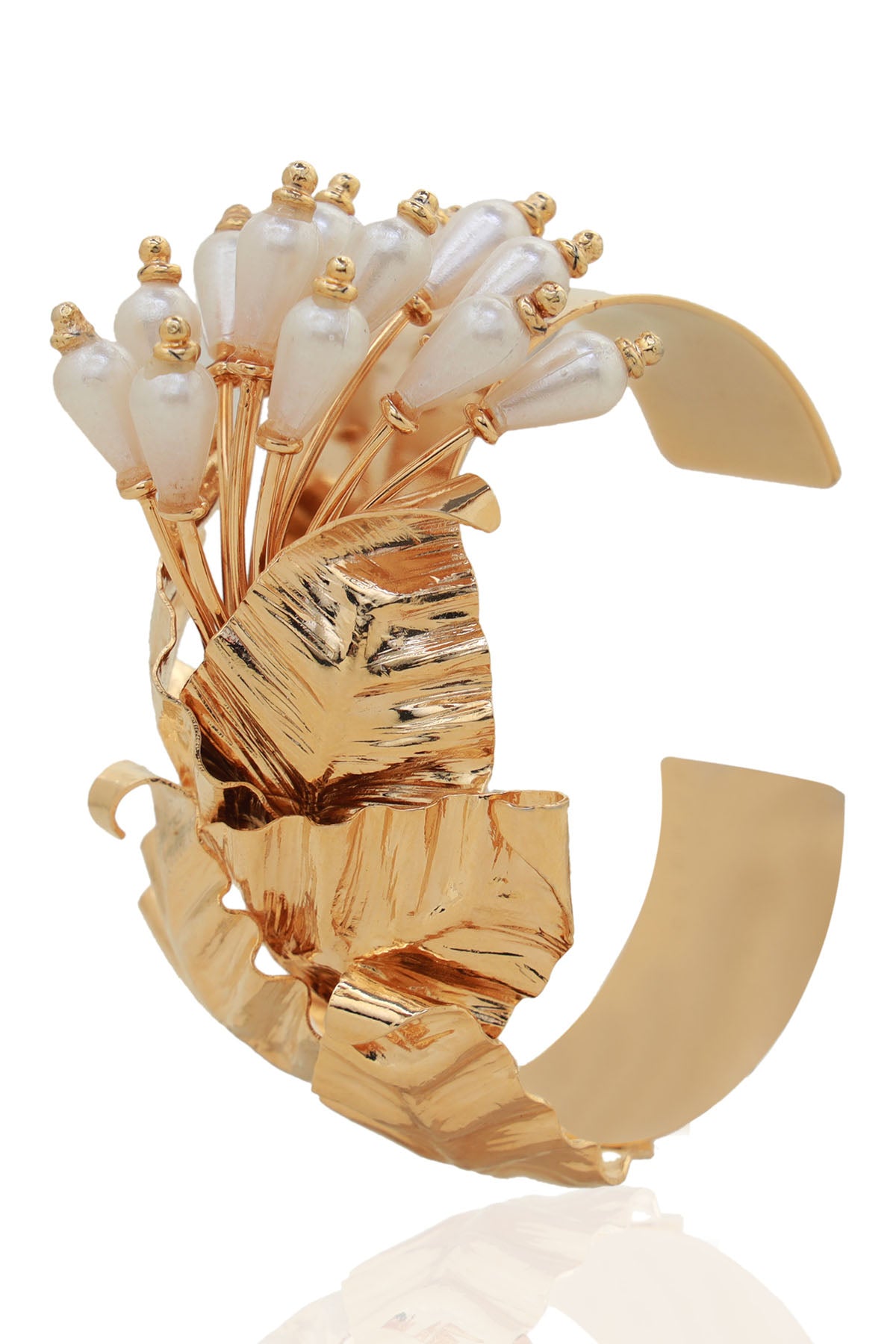 Tear Drop Pearls Handcuff