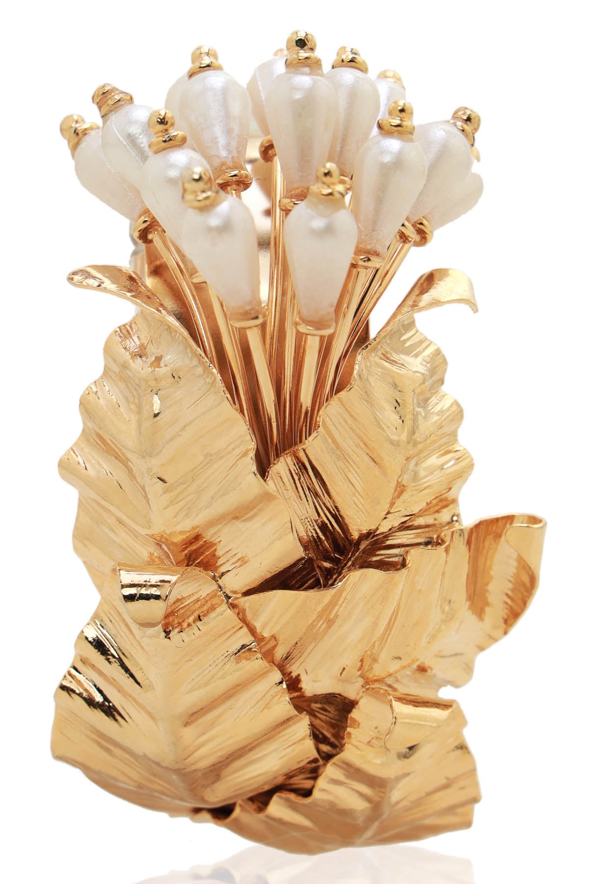 Tear Drop Pearls Handcuff