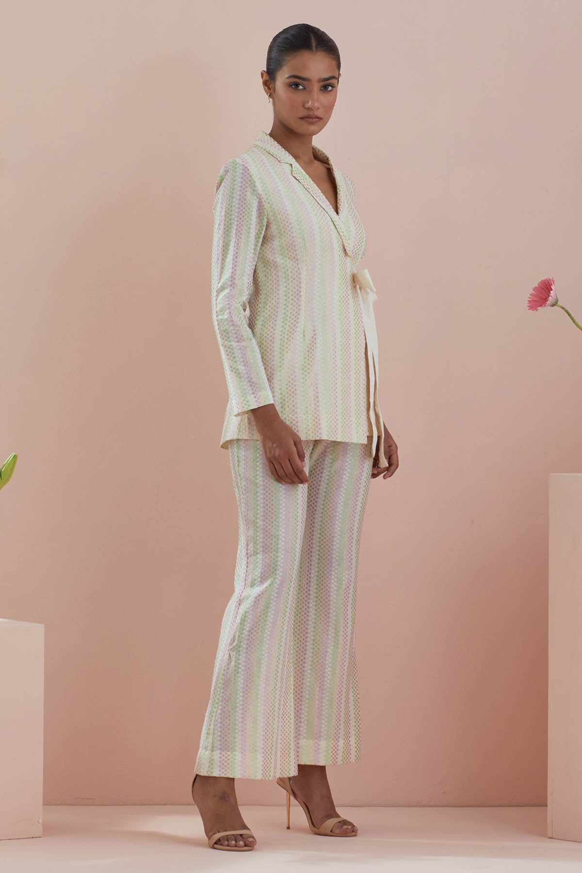 Texture Cotton Waves Co-ord Set