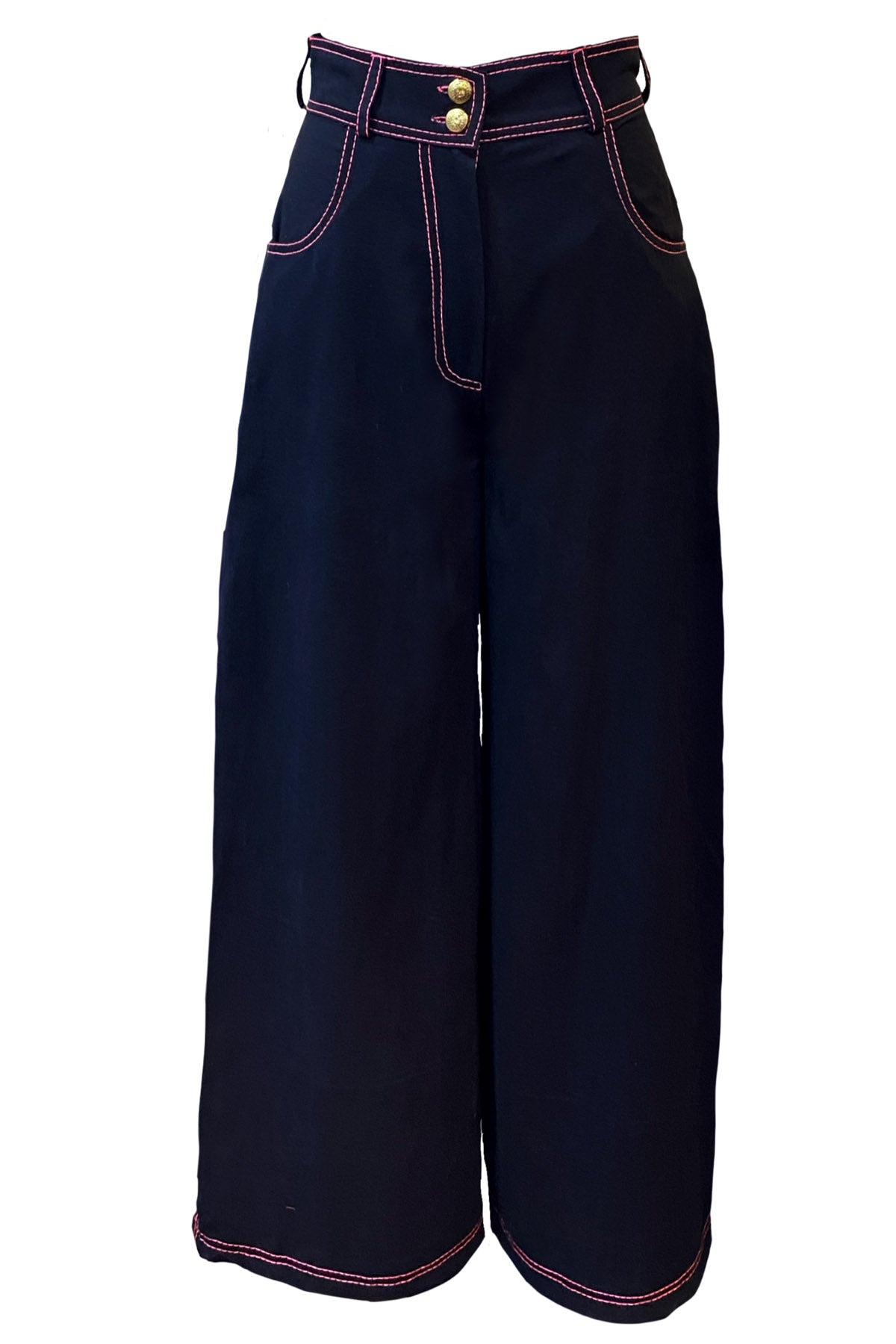 Thread Embroidered Jeans