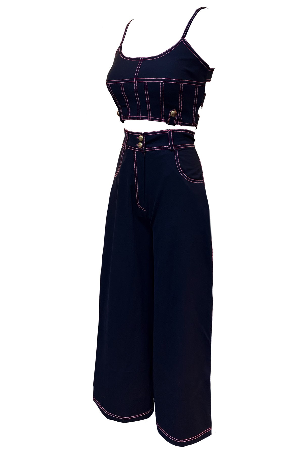 Thread Embroidered Jeans