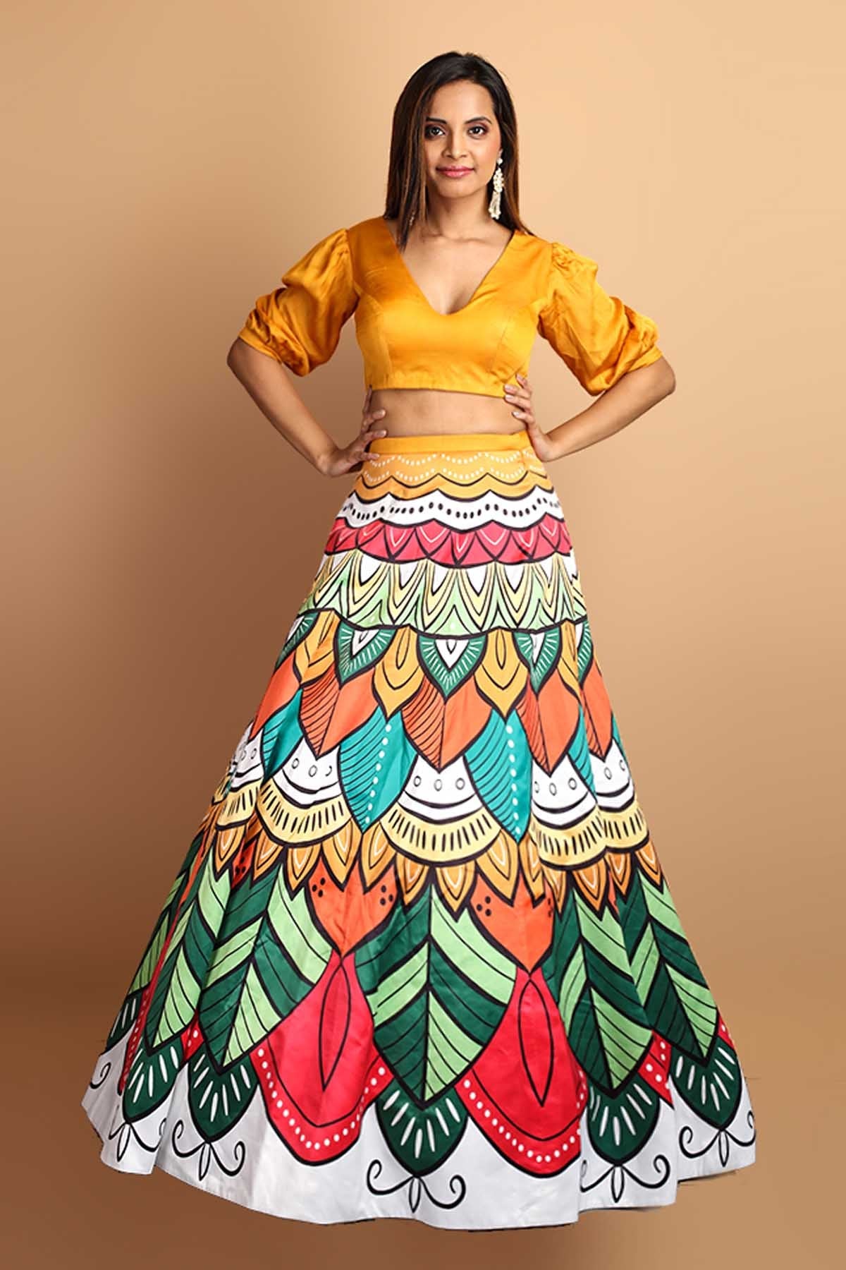 Traditional Indian Lehenga Set