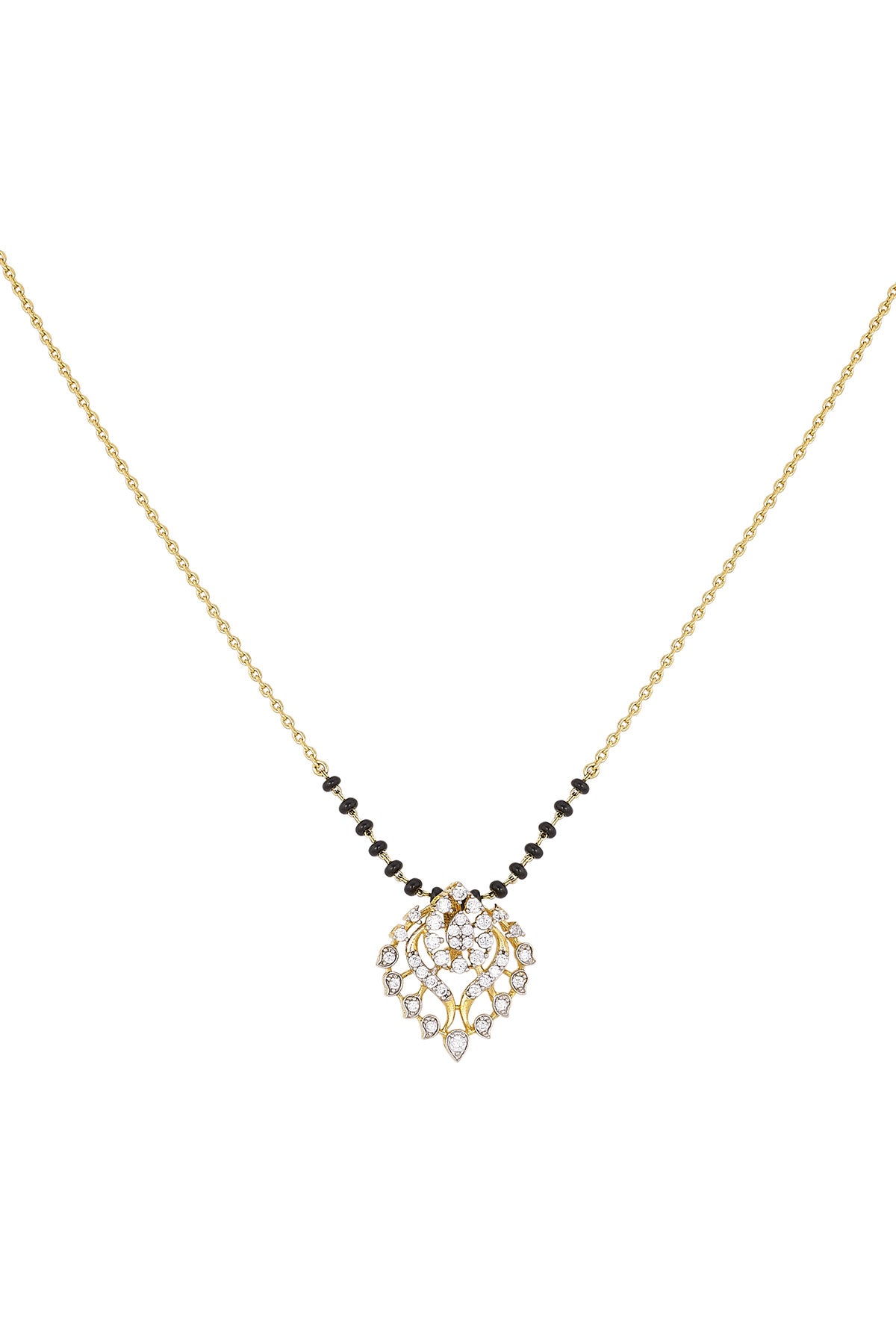 Triangle Diamonds mangalsutra