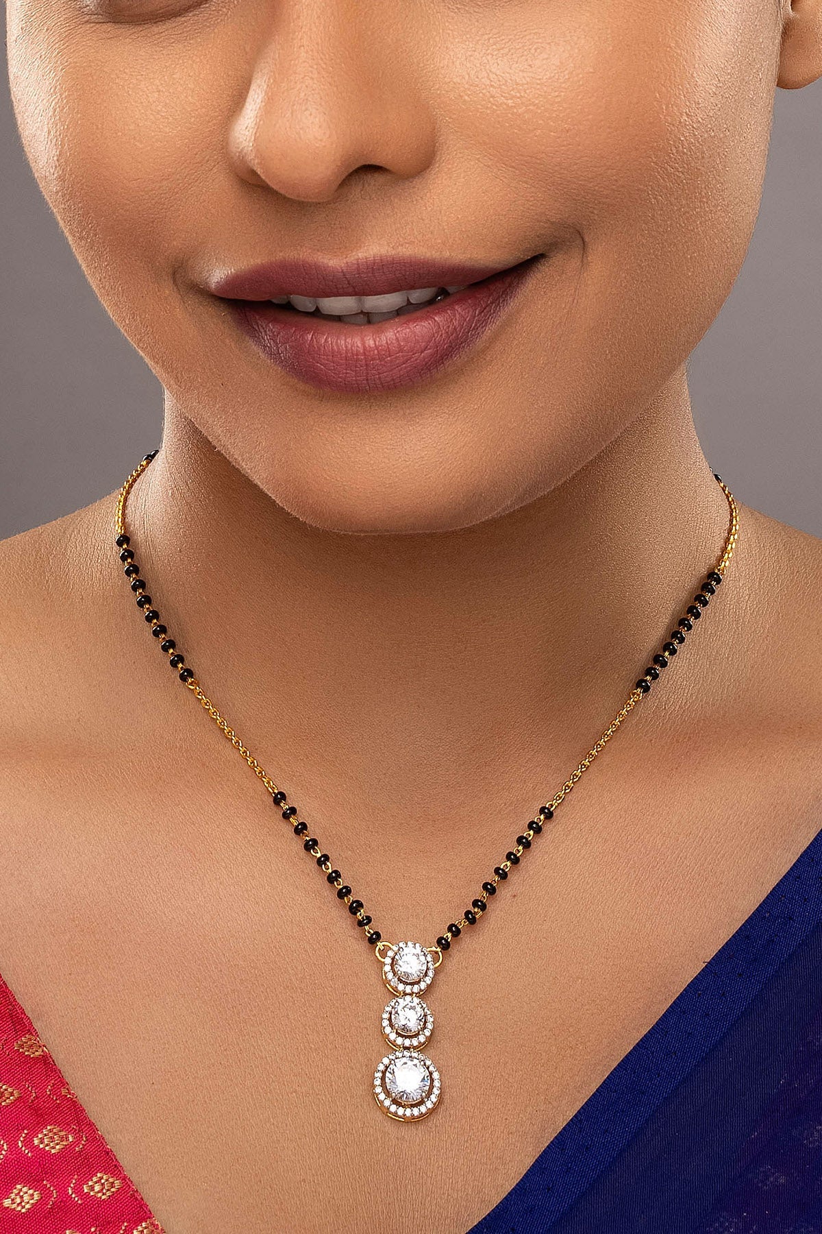 Buy Trinity 925 Silver Mangalsutra for women by Sica online available at scrollnshops
