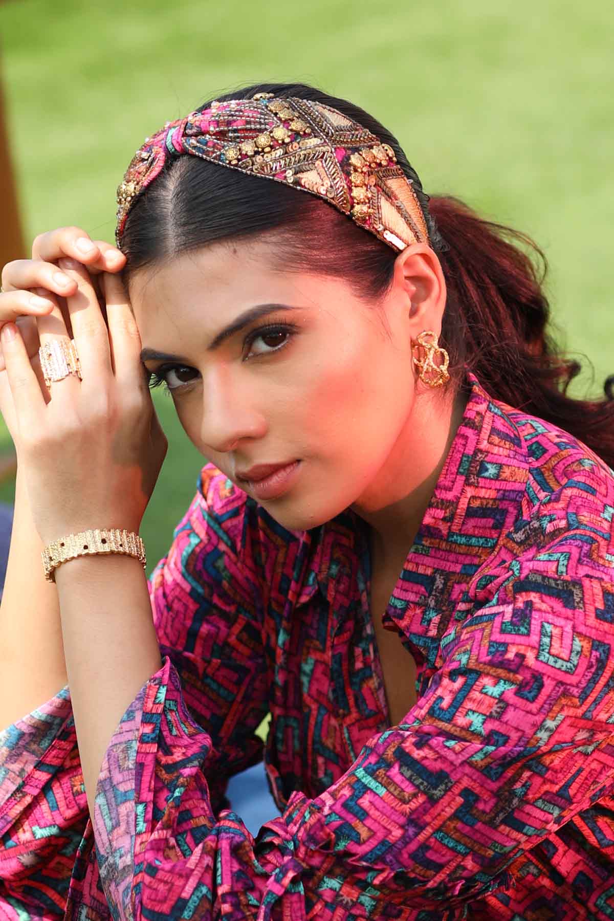 Turtle Embellished Headband