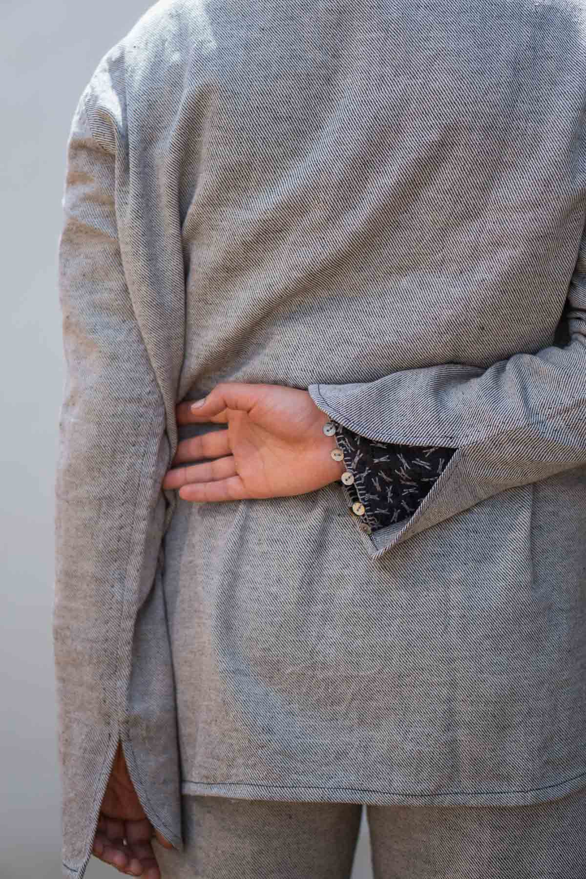 Twill Weaved Jacket & Pant Set