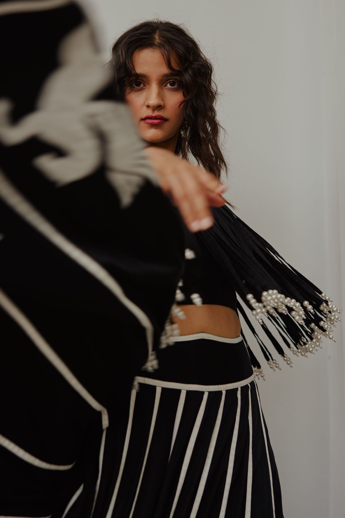 Unicorn Applique Lehenga Set