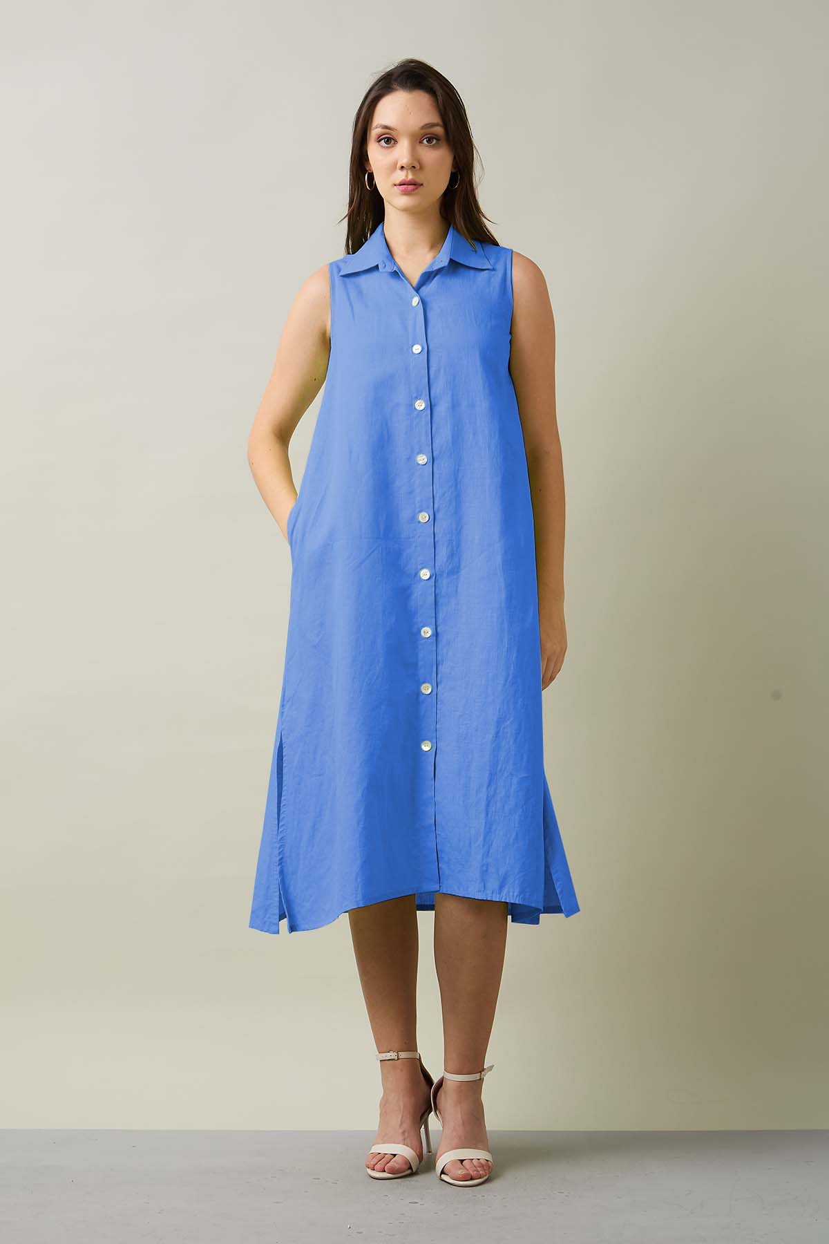 Buy Veri Peri Collared Shirt Dress for Women by SNEHA B Designer online available at scrollnshops