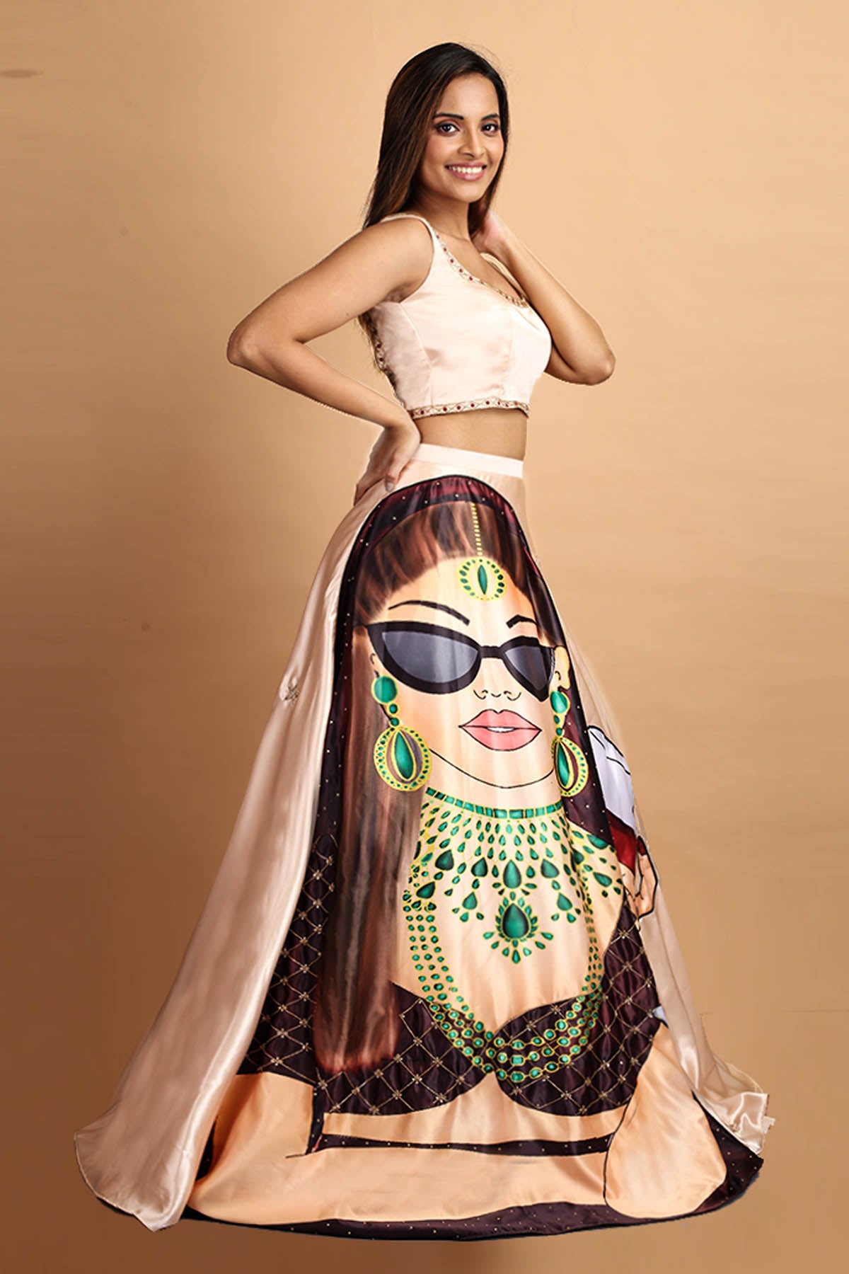 Vibrant & Funky Lehenga Set