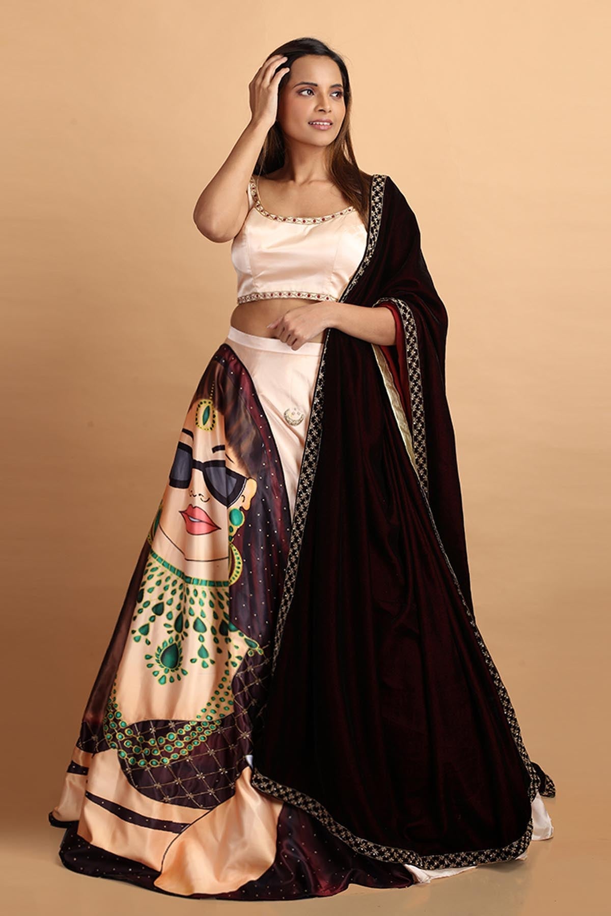 Vibrant & Funky Lehenga Set