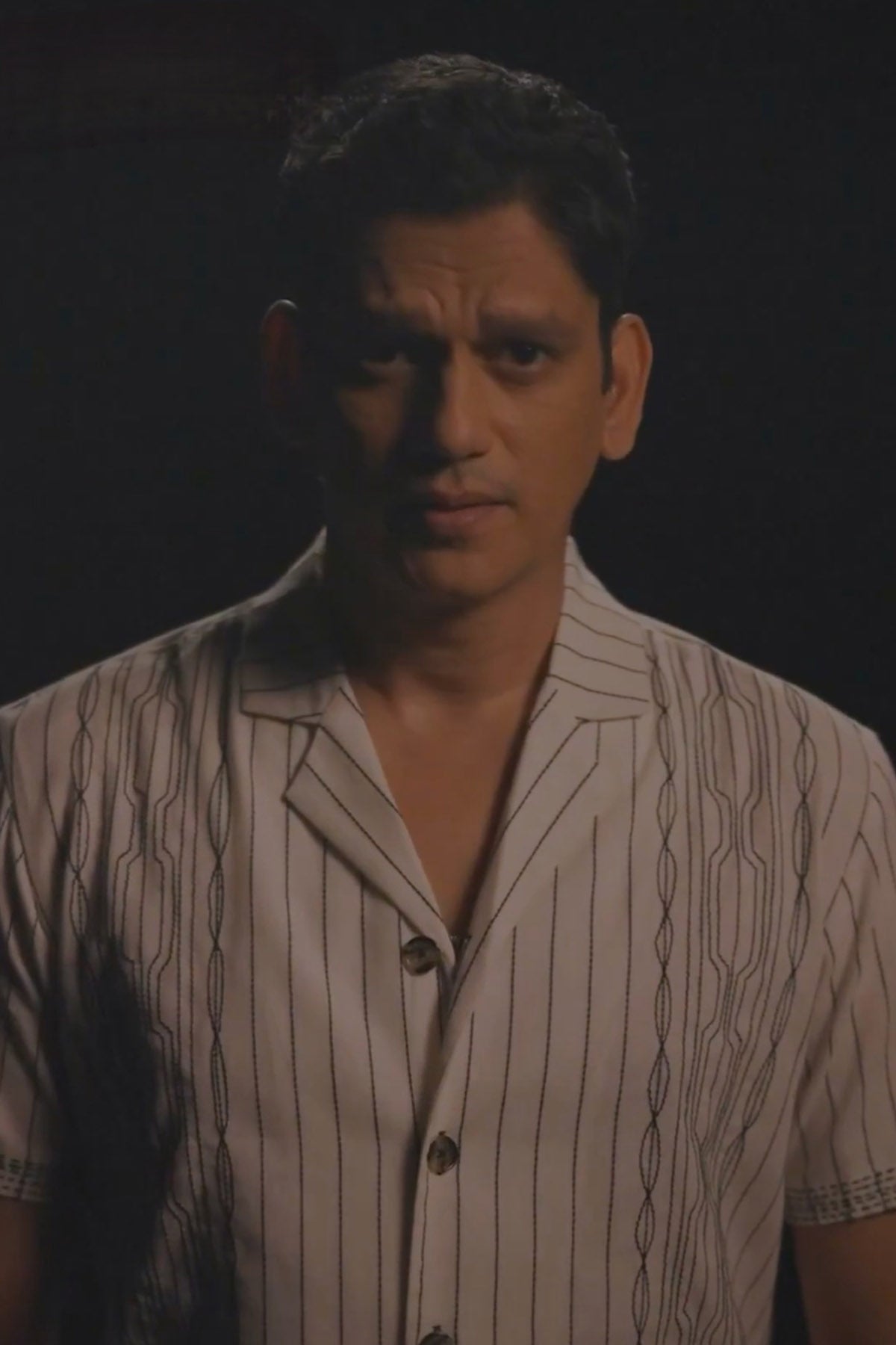 Geometric Embroidered Shirt