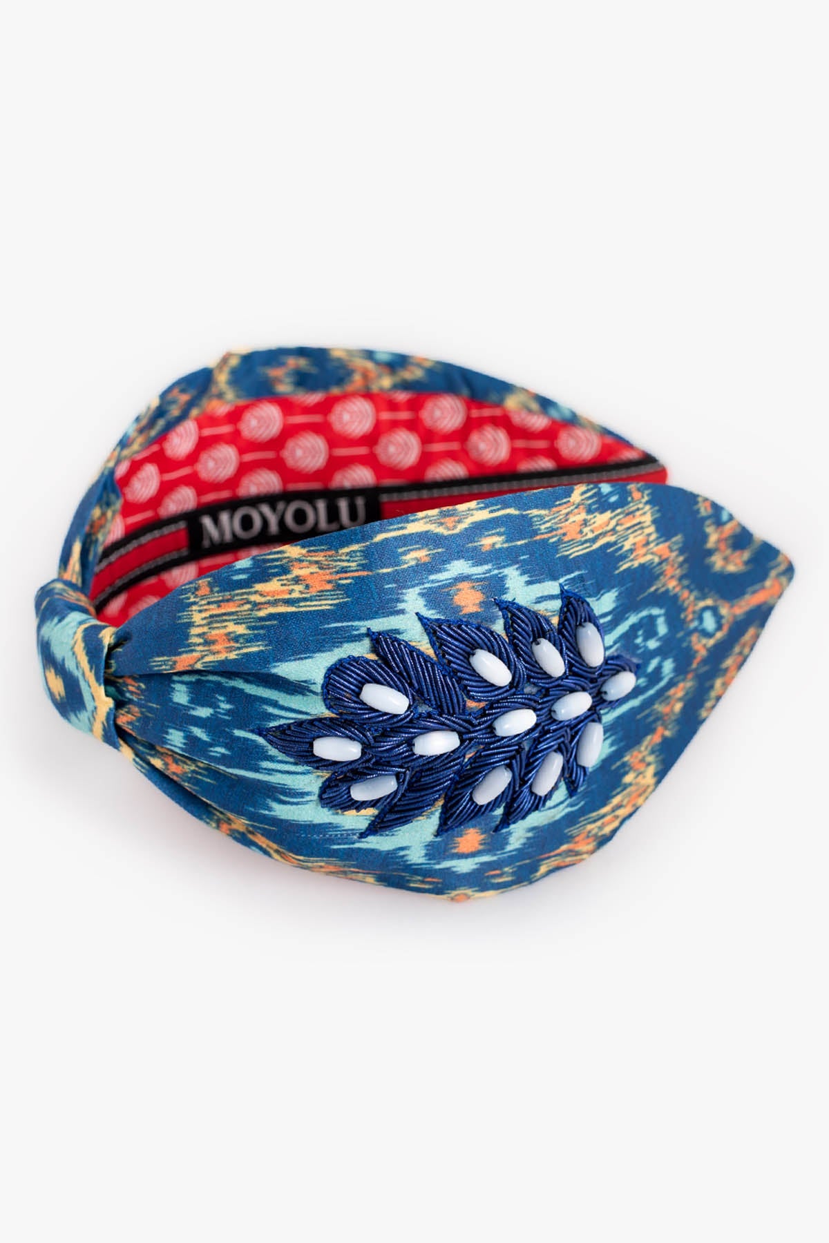 Moyolu Viscose Embroidered Headband Accessories online at ScrollnShops