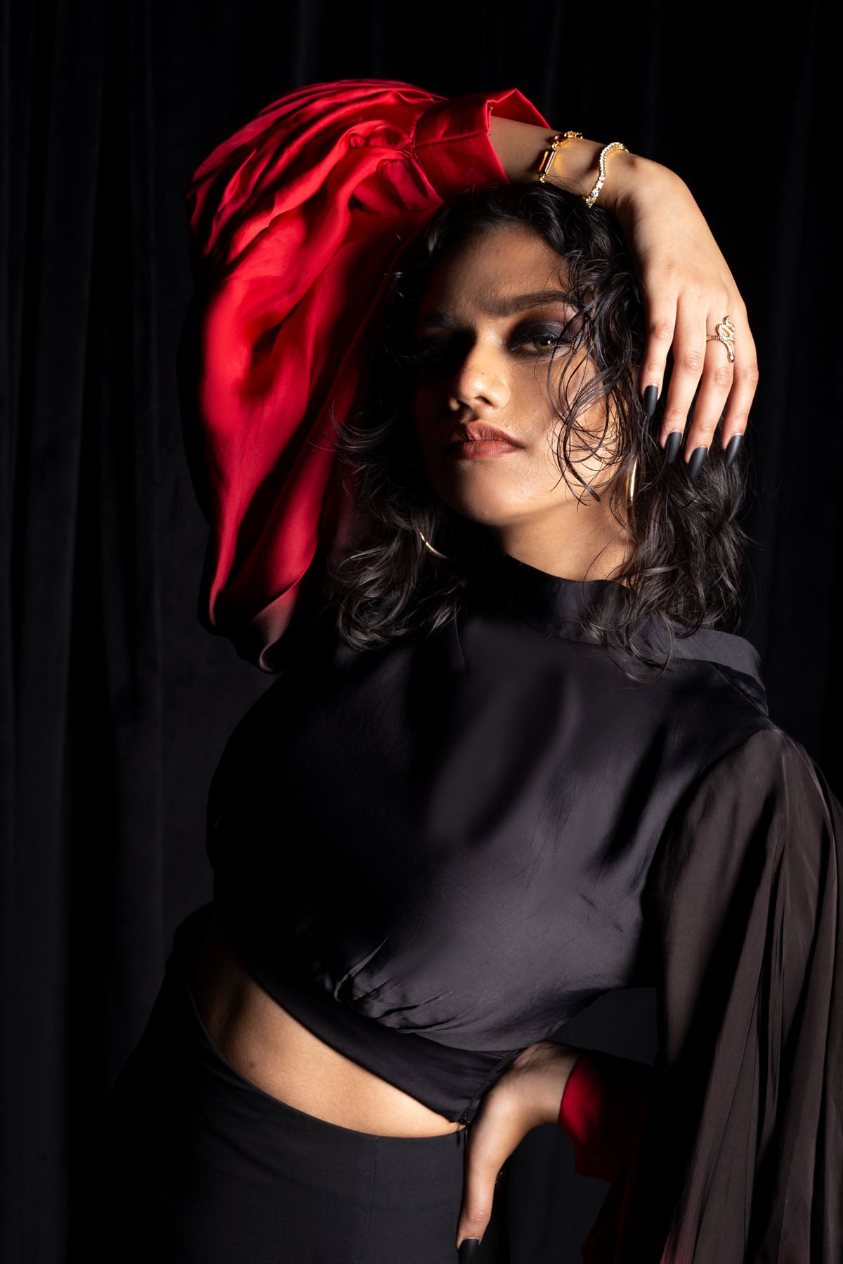 Voluminous Sleeve Top