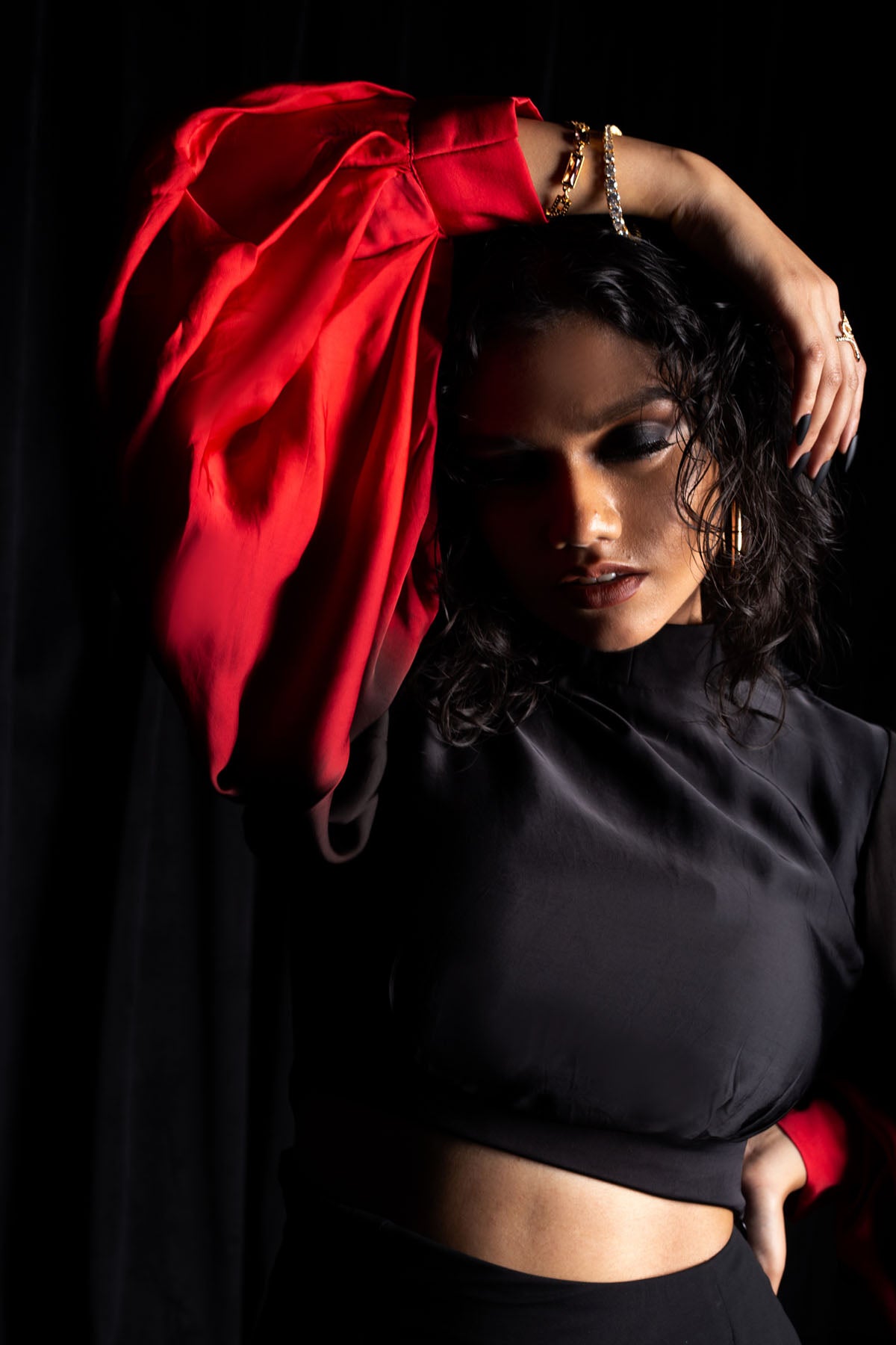 Voluminous Sleeve Top