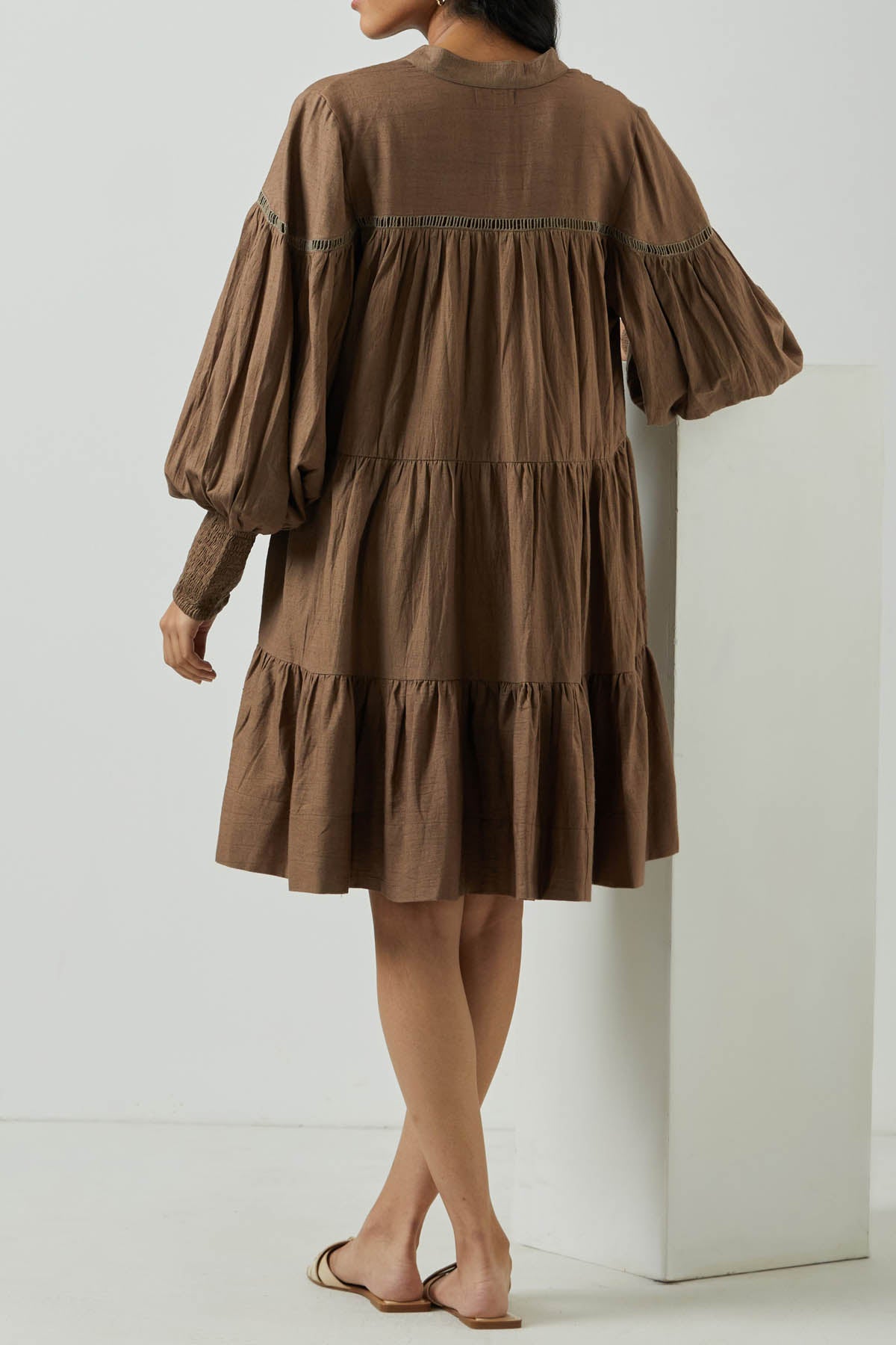 Voluminous Tiered Dress